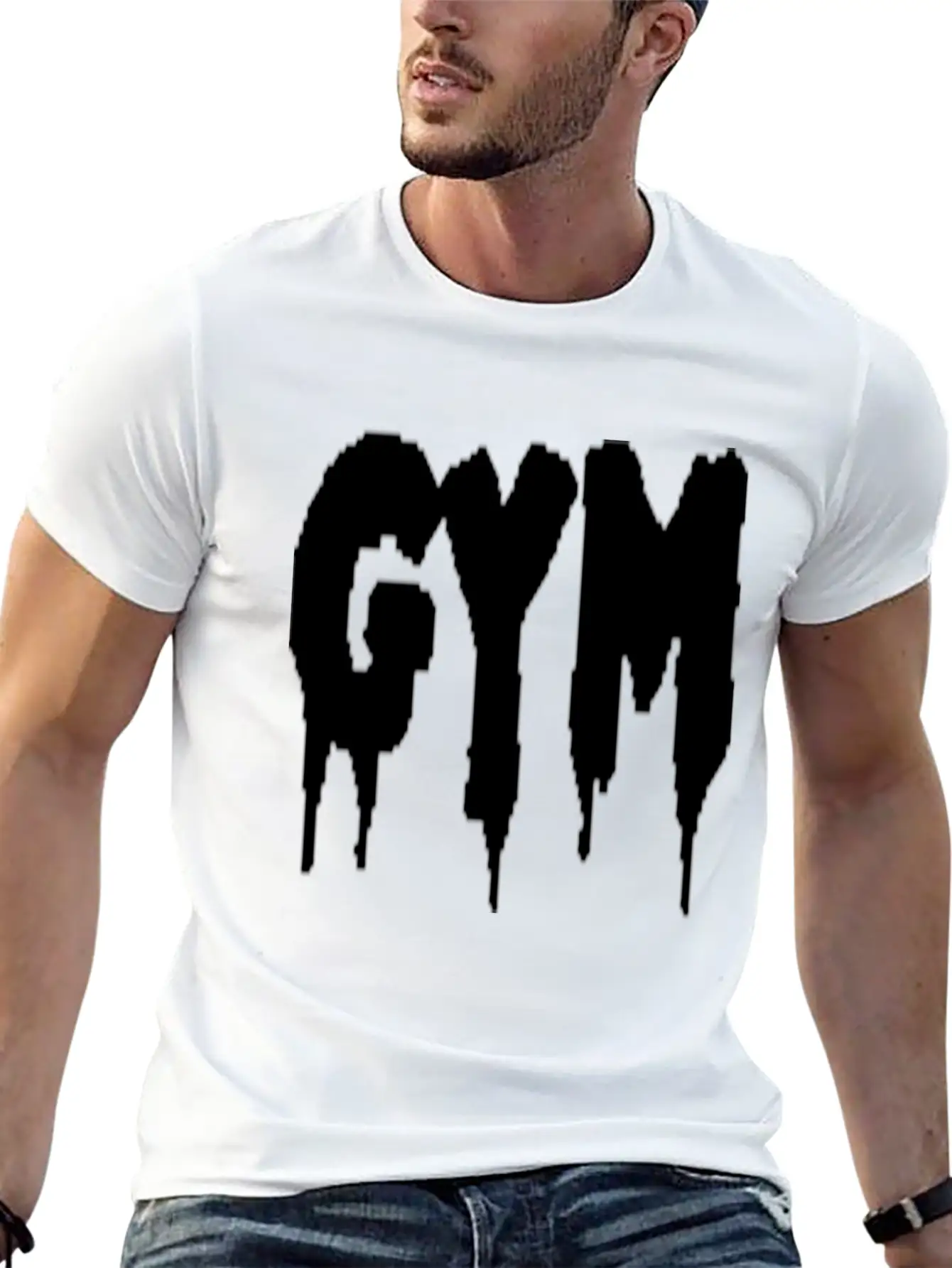 Gym T Shirt Comfortable Minimalist Graphic Tee – Summer Style Essential