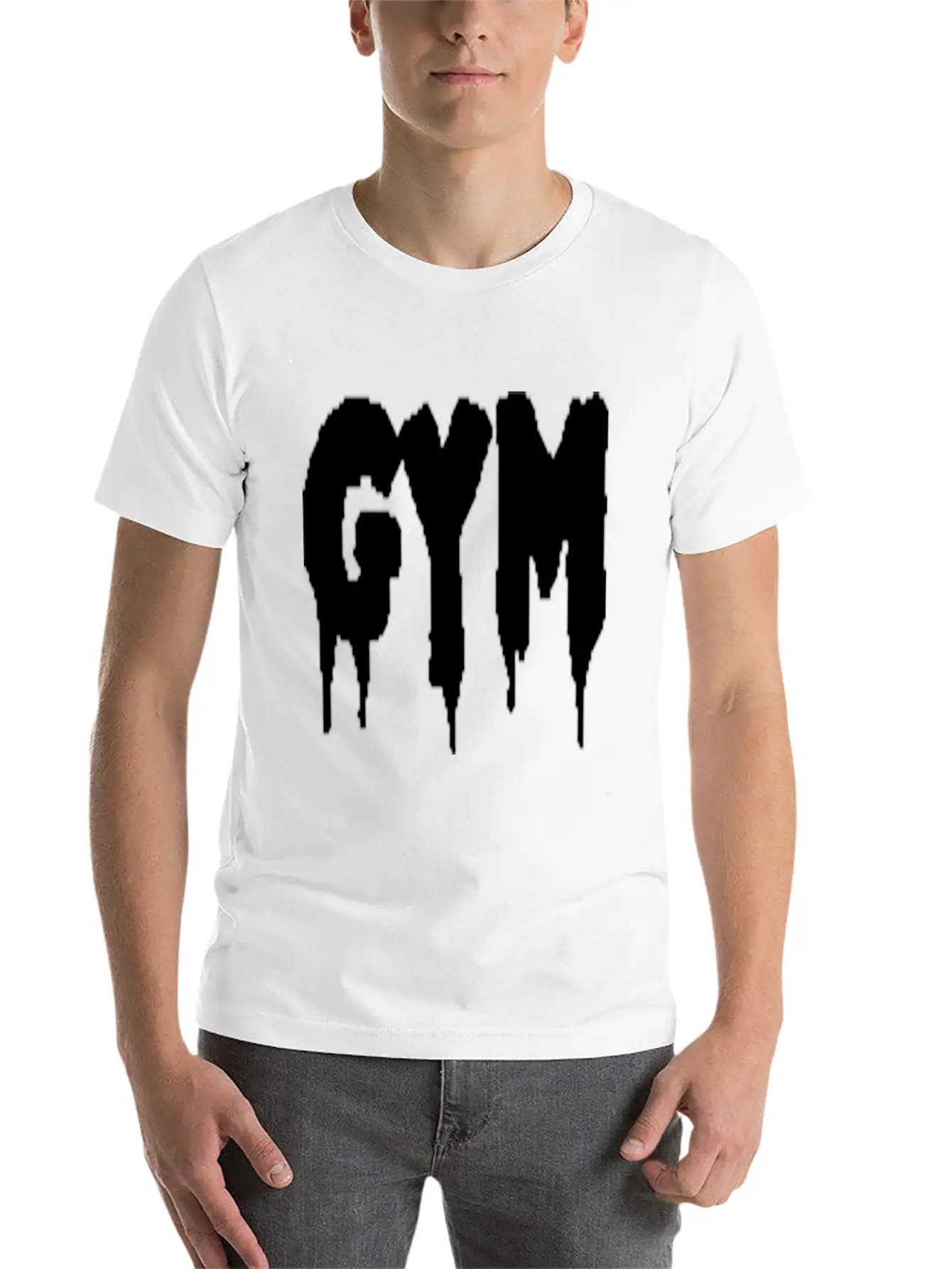 Gym T Shirt Comfortable Minimalist Graphic Tee – Summer Style Essential