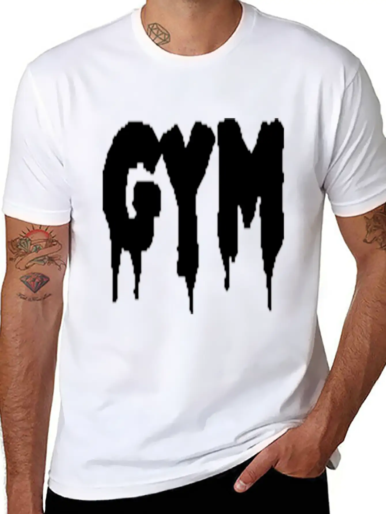 Gym T Shirt Comfortable Minimalist Graphic Tee – Summer Style Essential
