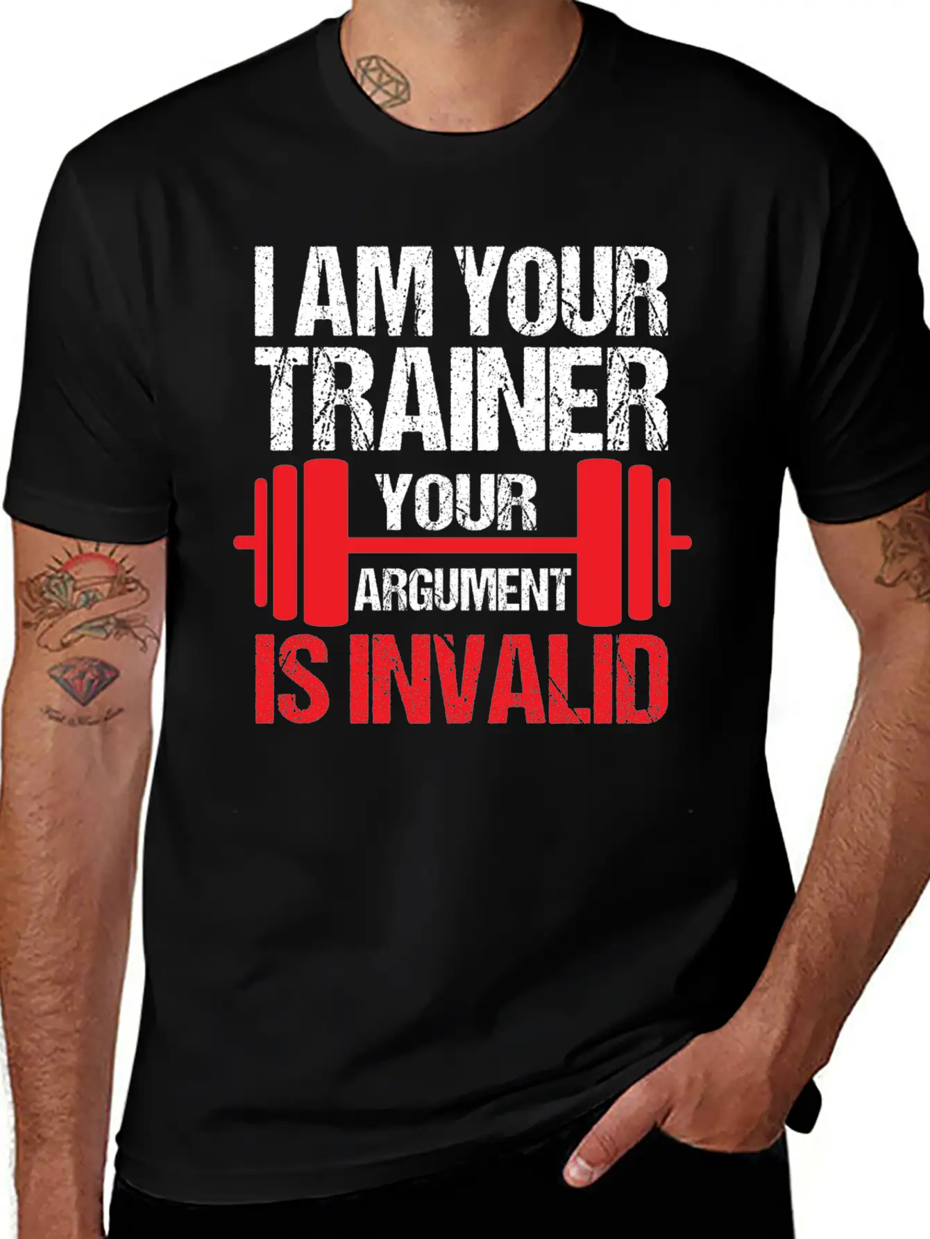 Gym Trainer I Am Your Trainer Funny Personal Timeless Short Sleeve Tee – Comfy And Minimalist Design