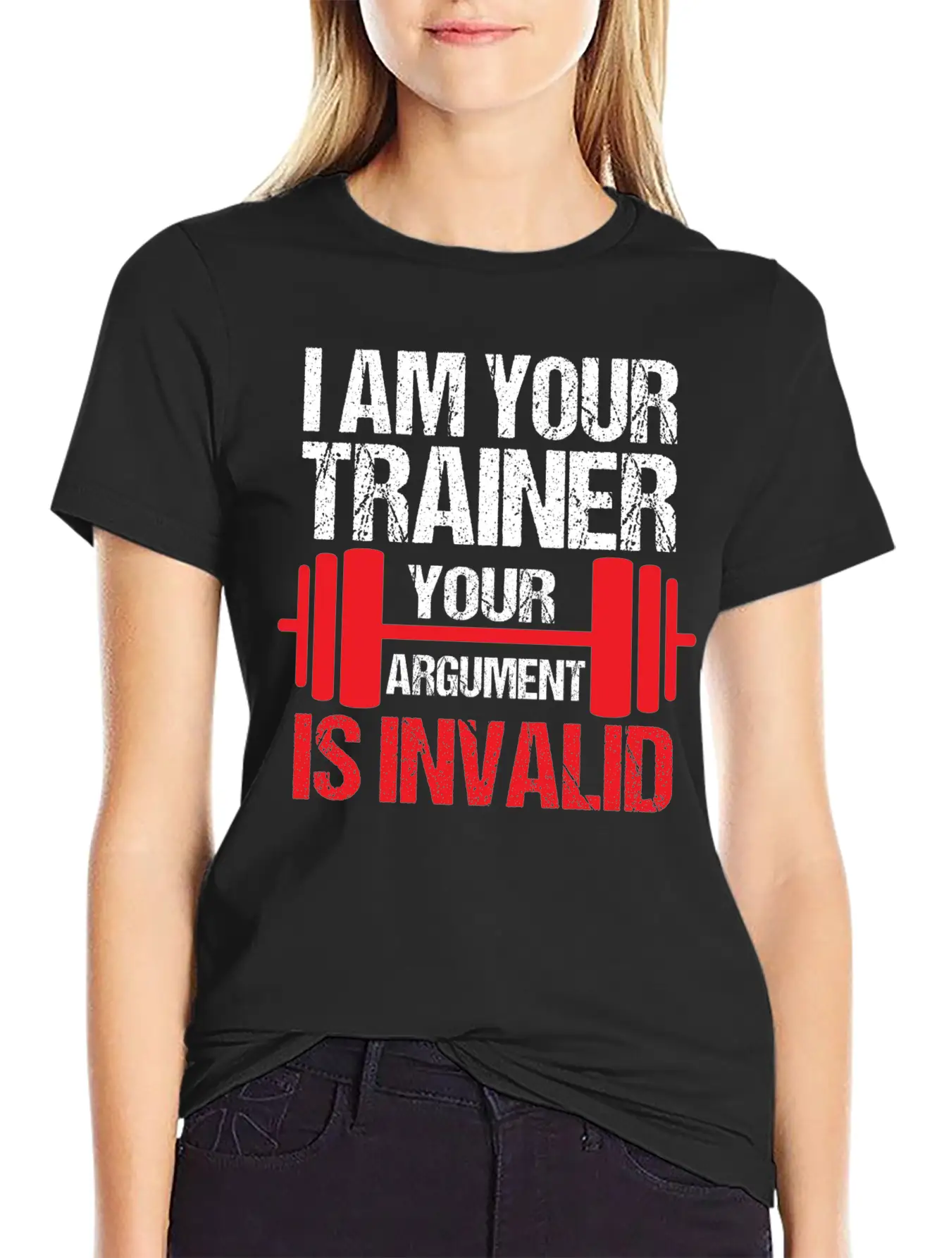 Gym Trainer I Am Your Trainer Funny Personal Timeless Short Sleeve Tee – Comfy And Minimalist Design
