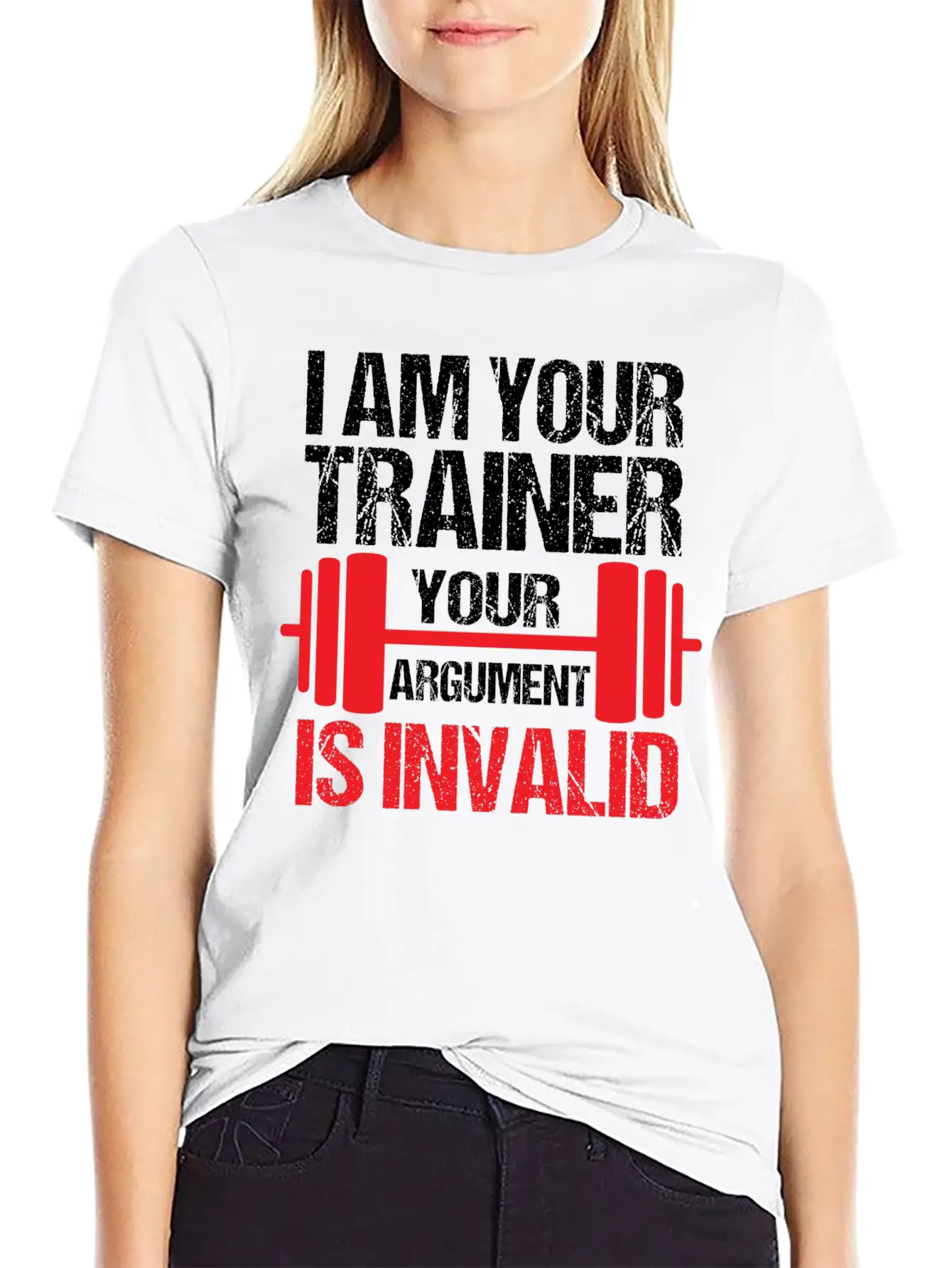Gym Trainer I Am Your Trainer Funny Personal Timeless Short Sleeve Tee – Comfy And Minimalist Design