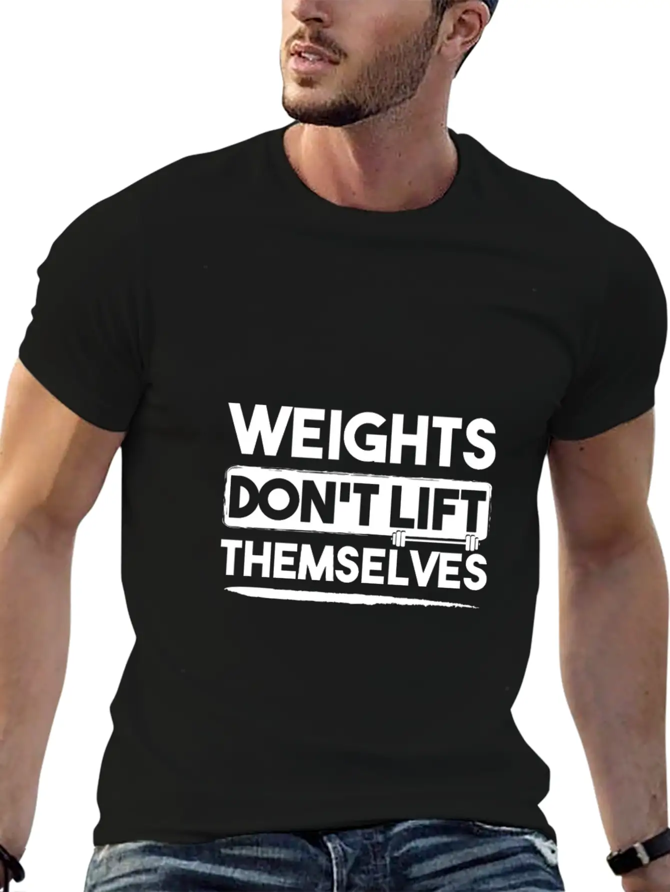 Gym Unisex Short Sleeve Soft Cotton T-Shirt – Casual Everyday Wear