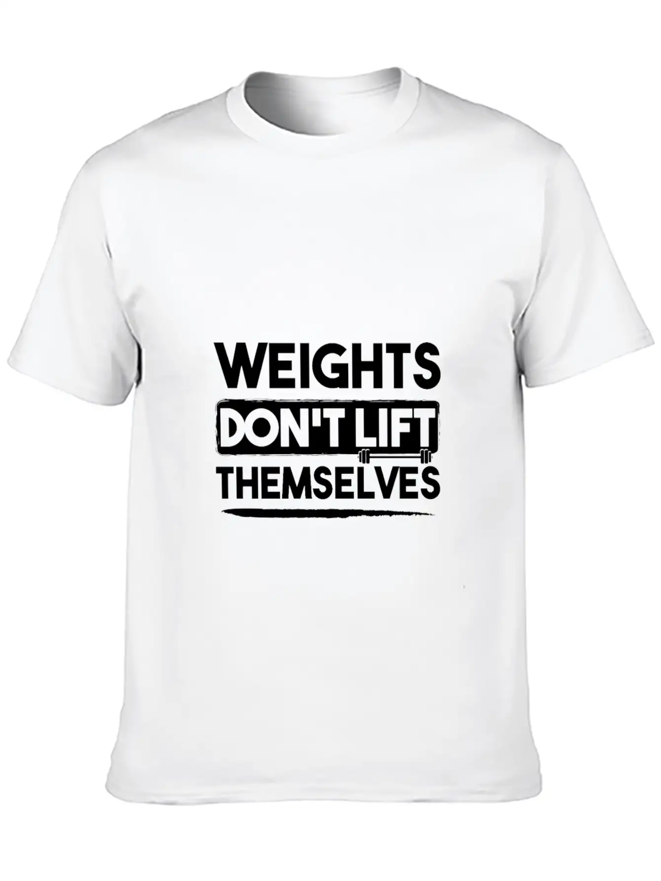 Gym Unisex Short Sleeve Soft Cotton T-Shirt – Casual Everyday Wear