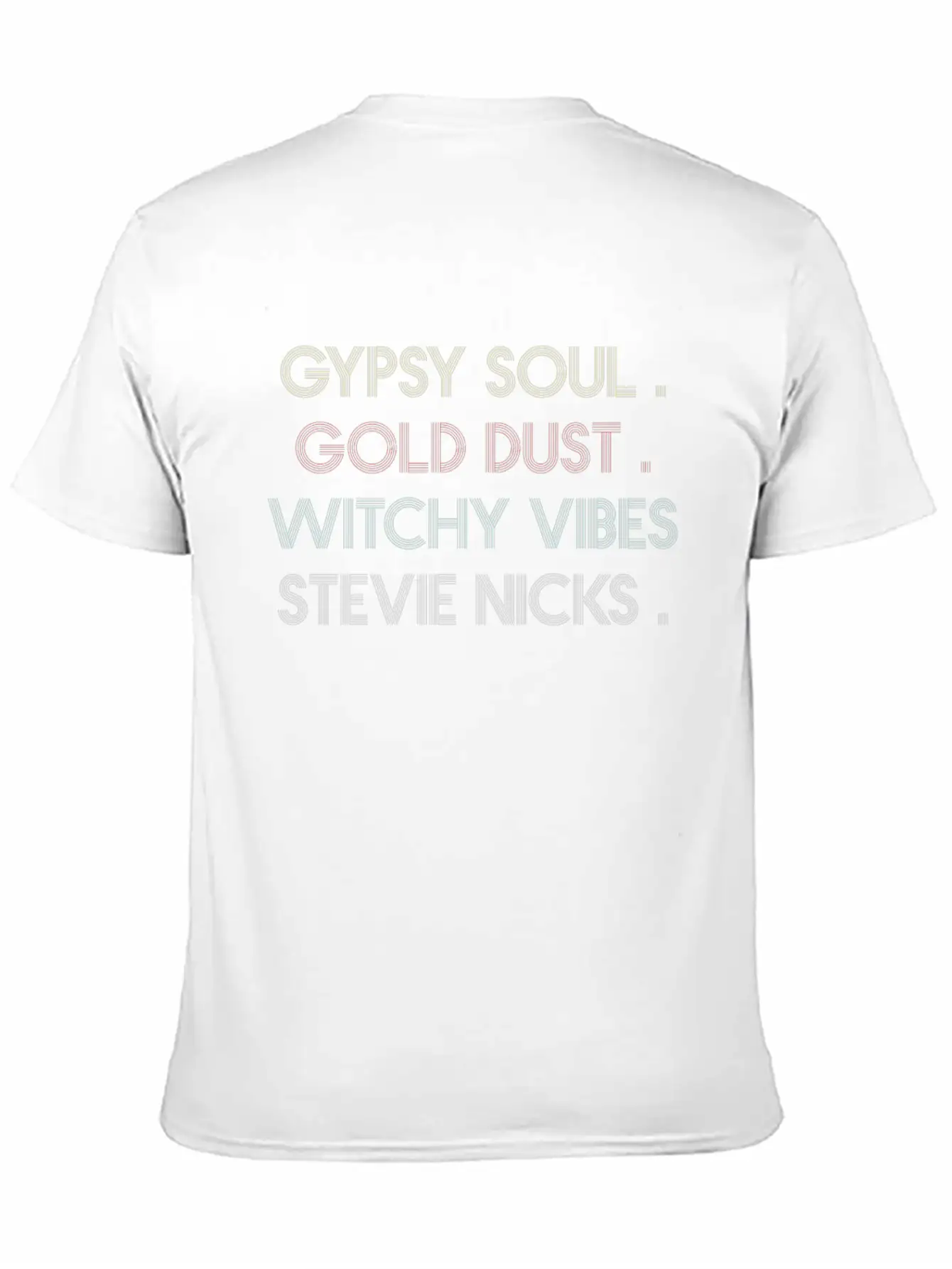 Gypsy Soul Gold Dust Witchy Vibes Stylish Everyday T-Shirt – Unisex Basic Cotton Tee