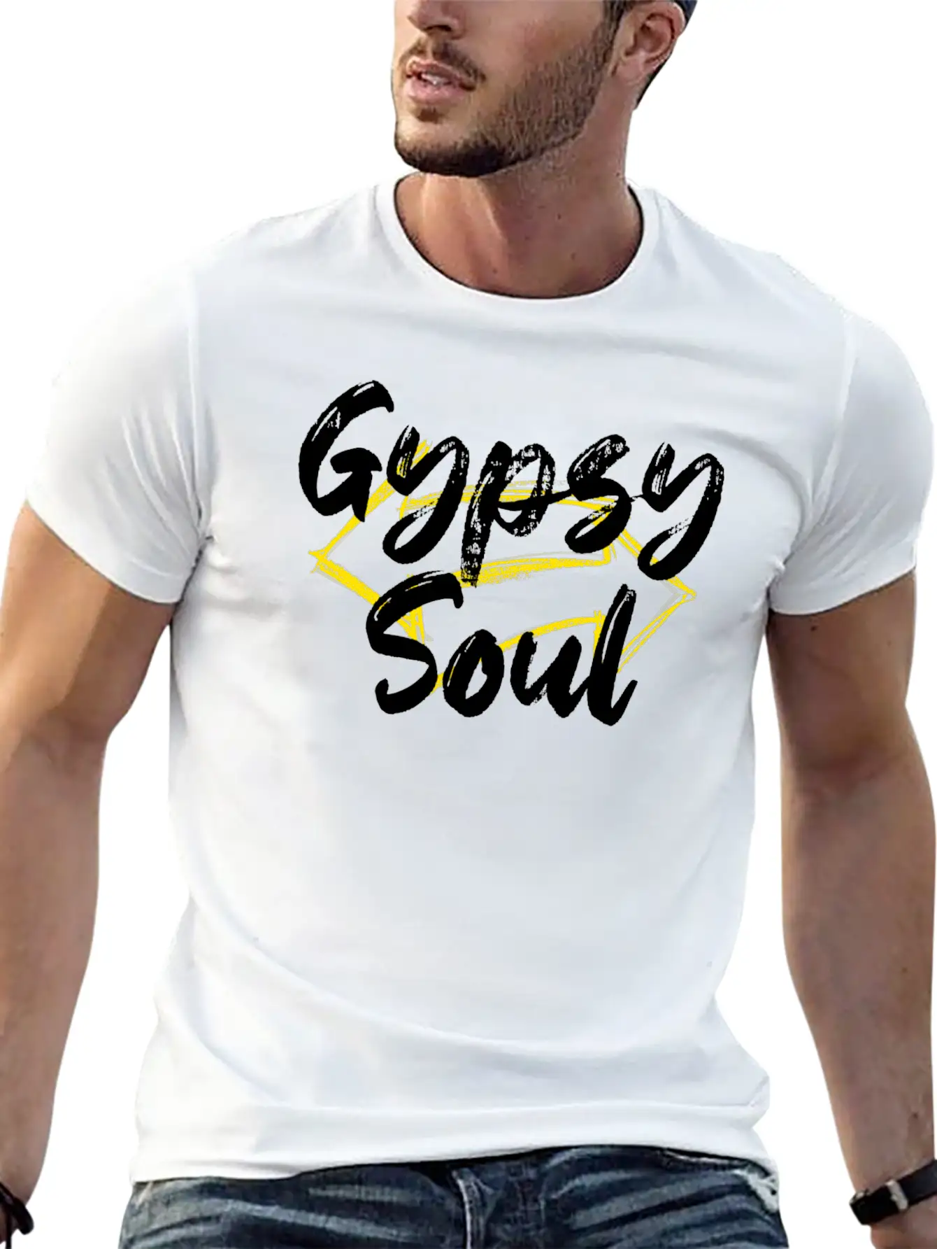 Gypsy Soul Gypsy Frei Unisex Short Sleeve Soft Cotton T-Shirt – Casual Everyday Wear