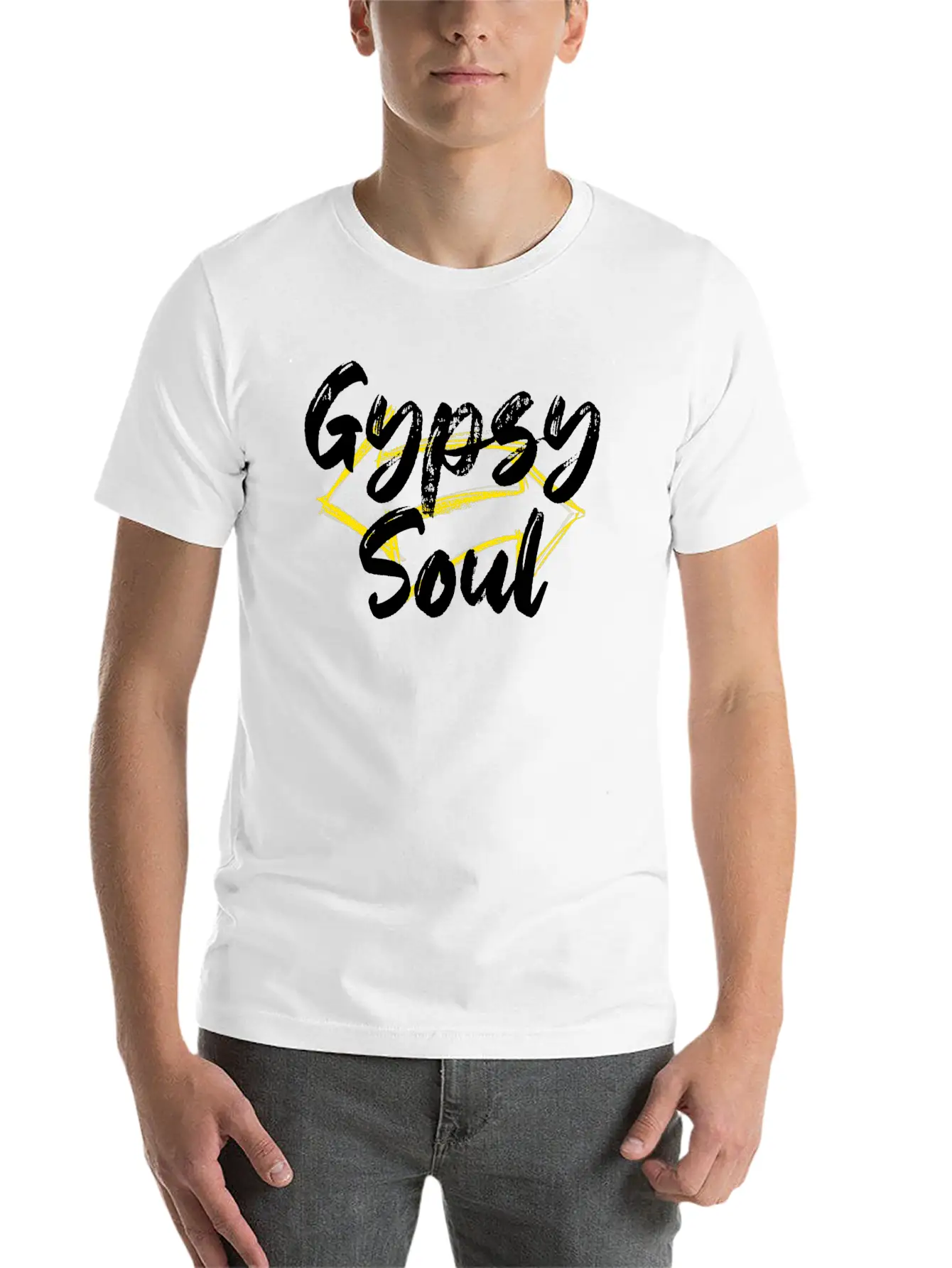 Gypsy Soul Gypsy Frei Unisex Short Sleeve Soft Cotton T-Shirt – Casual Everyday Wear