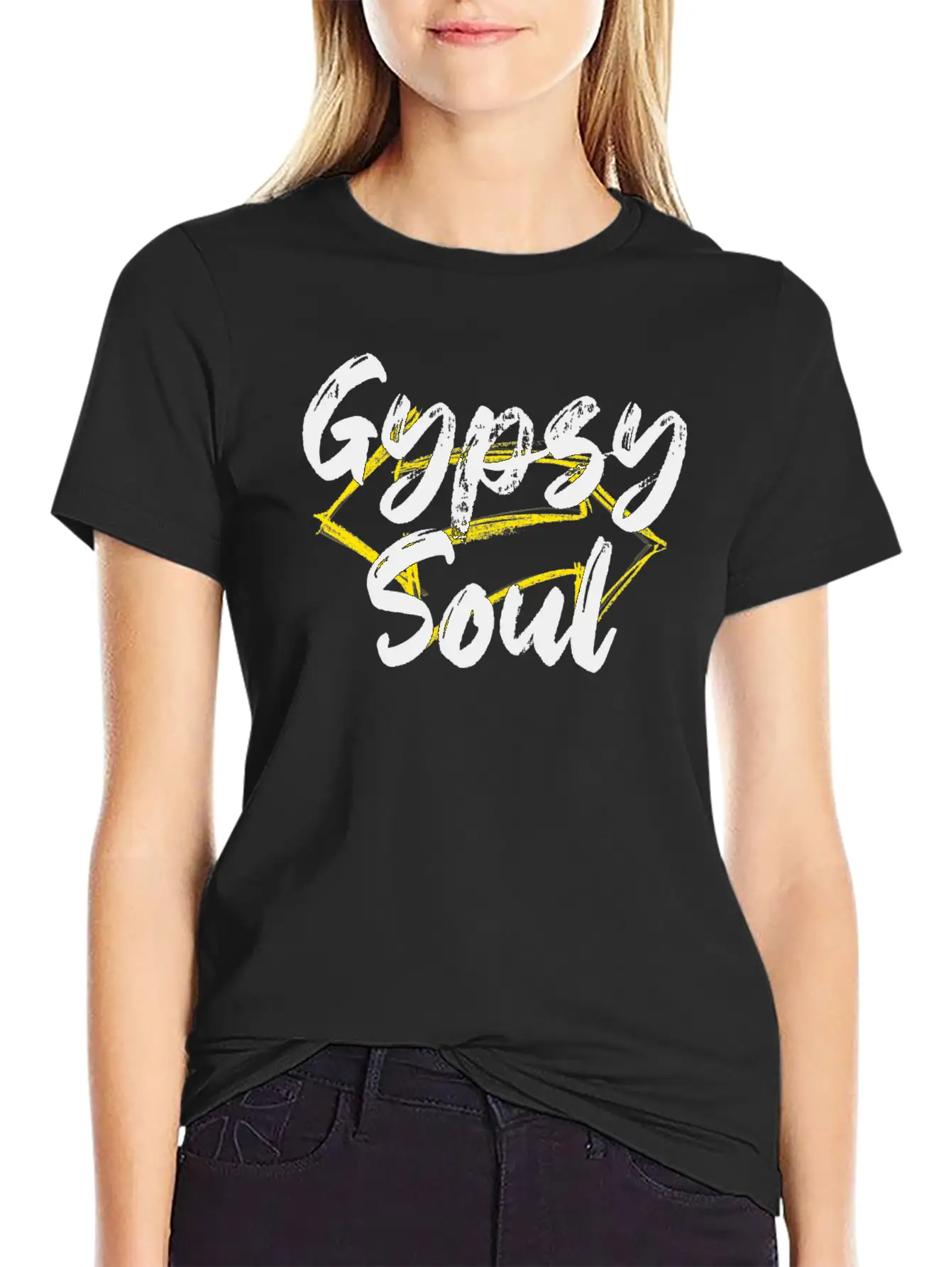 Gypsy Soul Gypsy Frei Unisex Short Sleeve Soft Cotton T-Shirt – Casual Everyday Wear