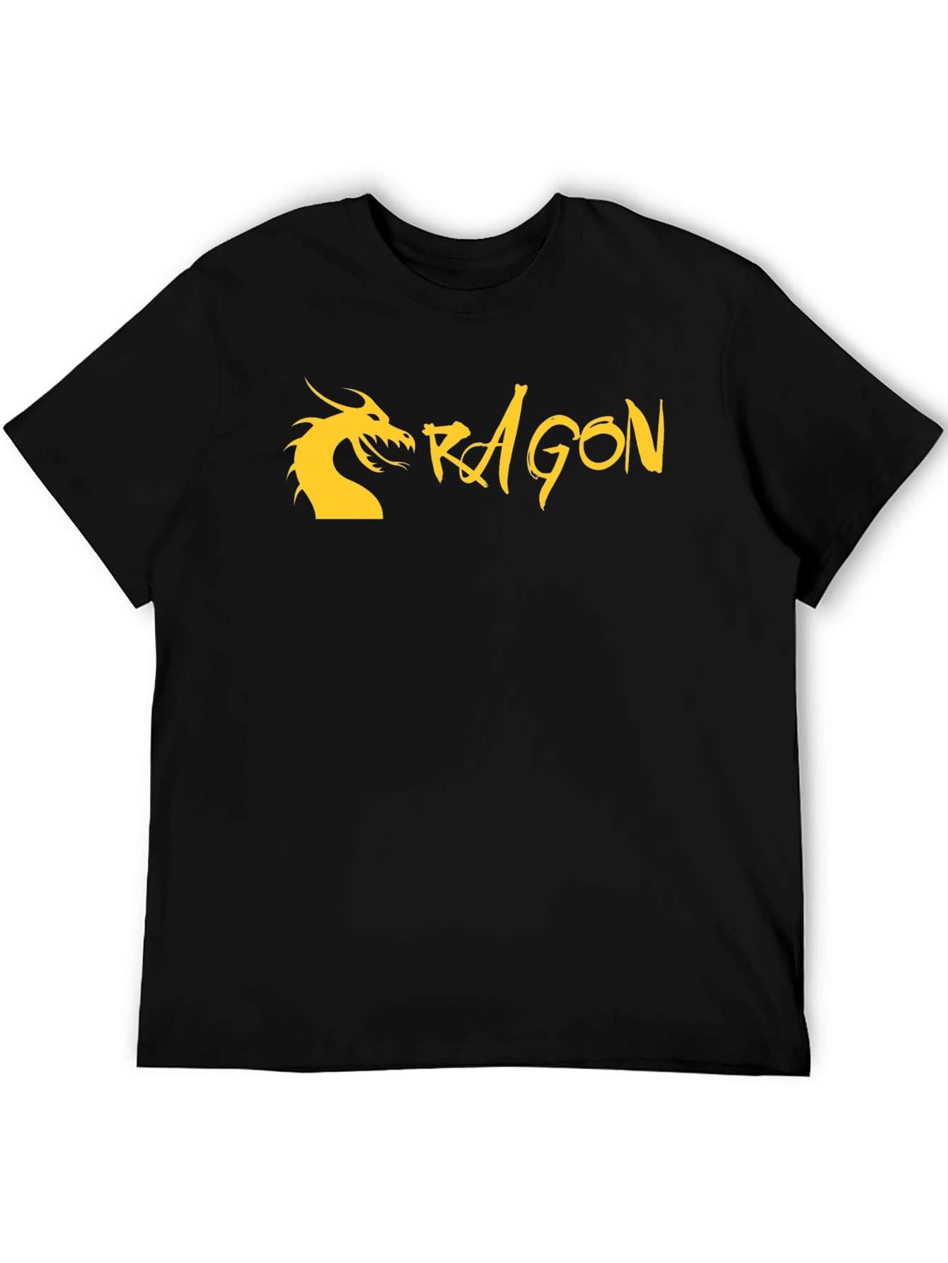 Dragon Graphic Tee - Mens Black T-Shirt