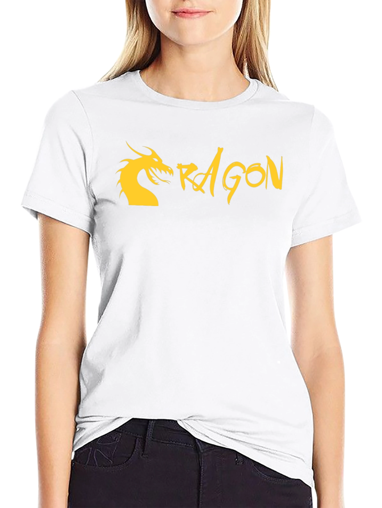 Dragon Graphic Tee - Mens Black T-Shirt