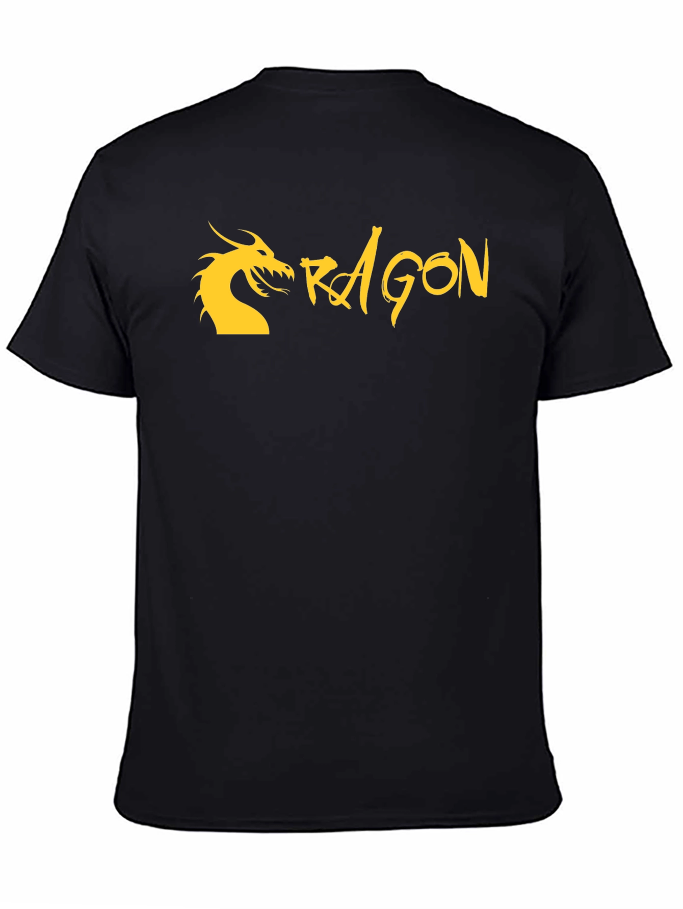 Dragon Graphic Tee - Mens Black T-Shirt