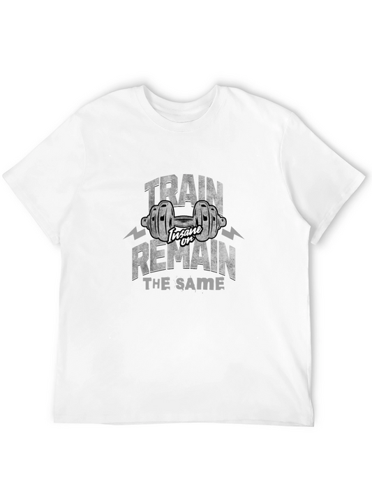 Train Insane Gym Graphic T-Shirt - Black