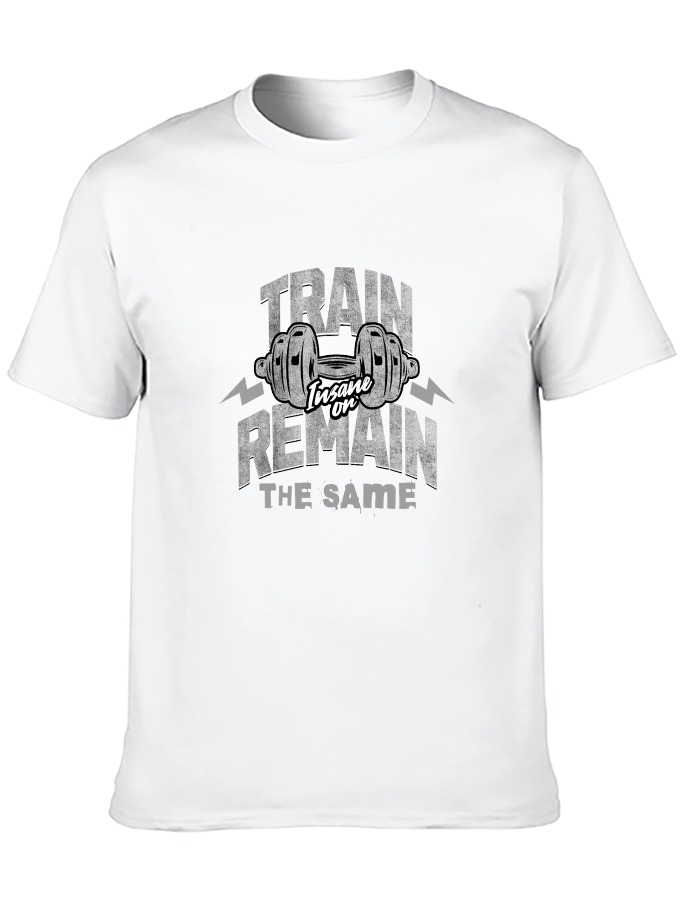Train Insane Gym Graphic T-Shirt - Black