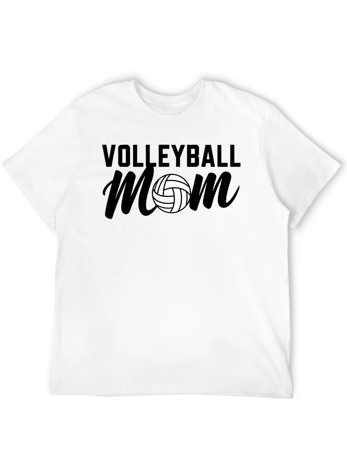 Volleyball Mom Graphic T-Shirt - Sporty Casual Tee