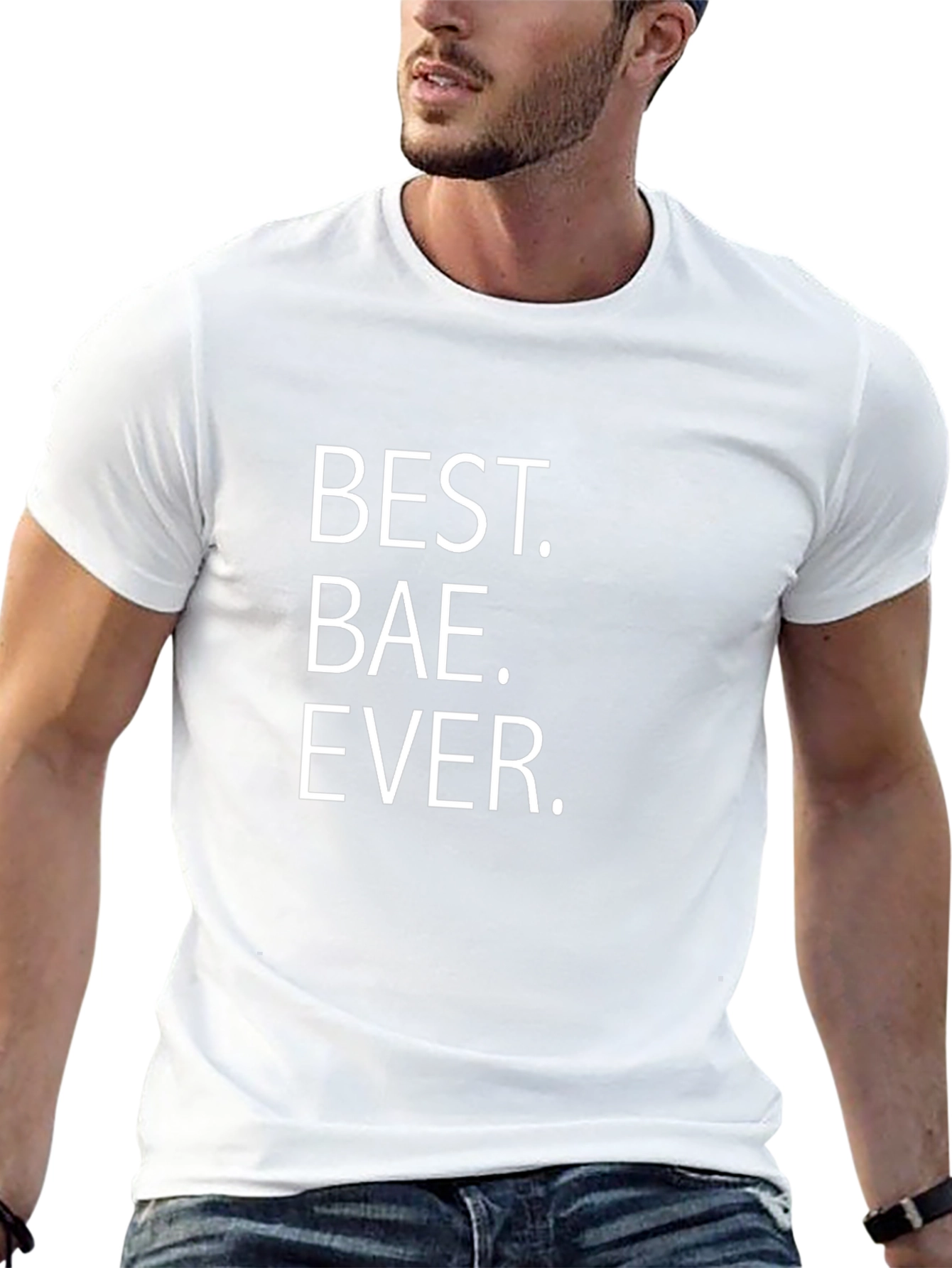 Best Bae Ever Black Graphic Tee Shirt