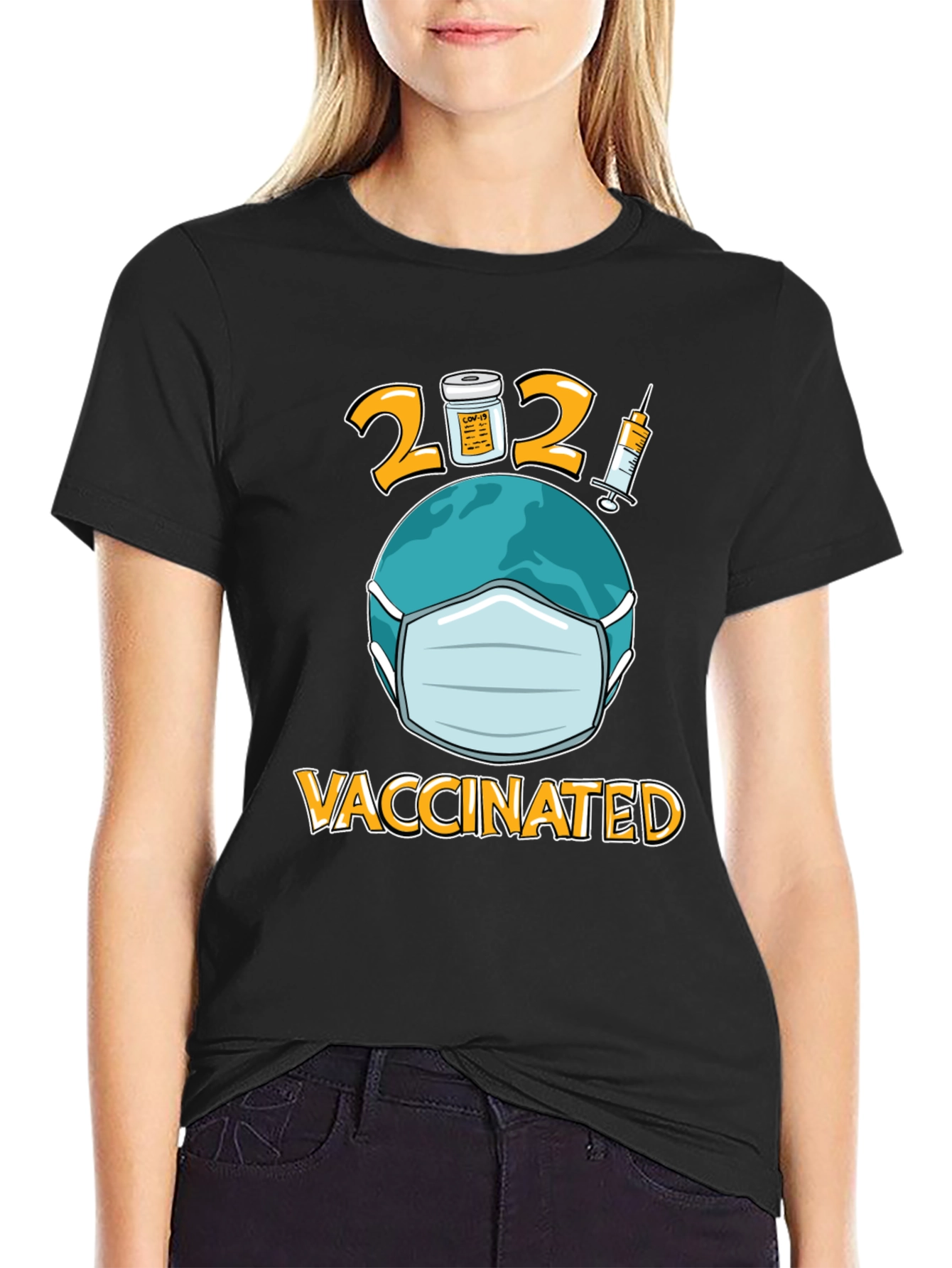 Vaccinated 2021 Graphic Tee