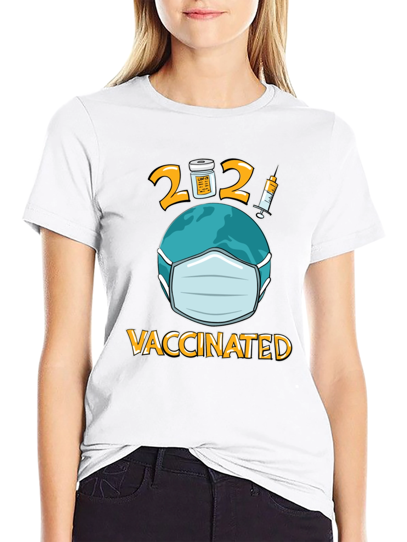 Vaccinated 2021 Graphic Tee