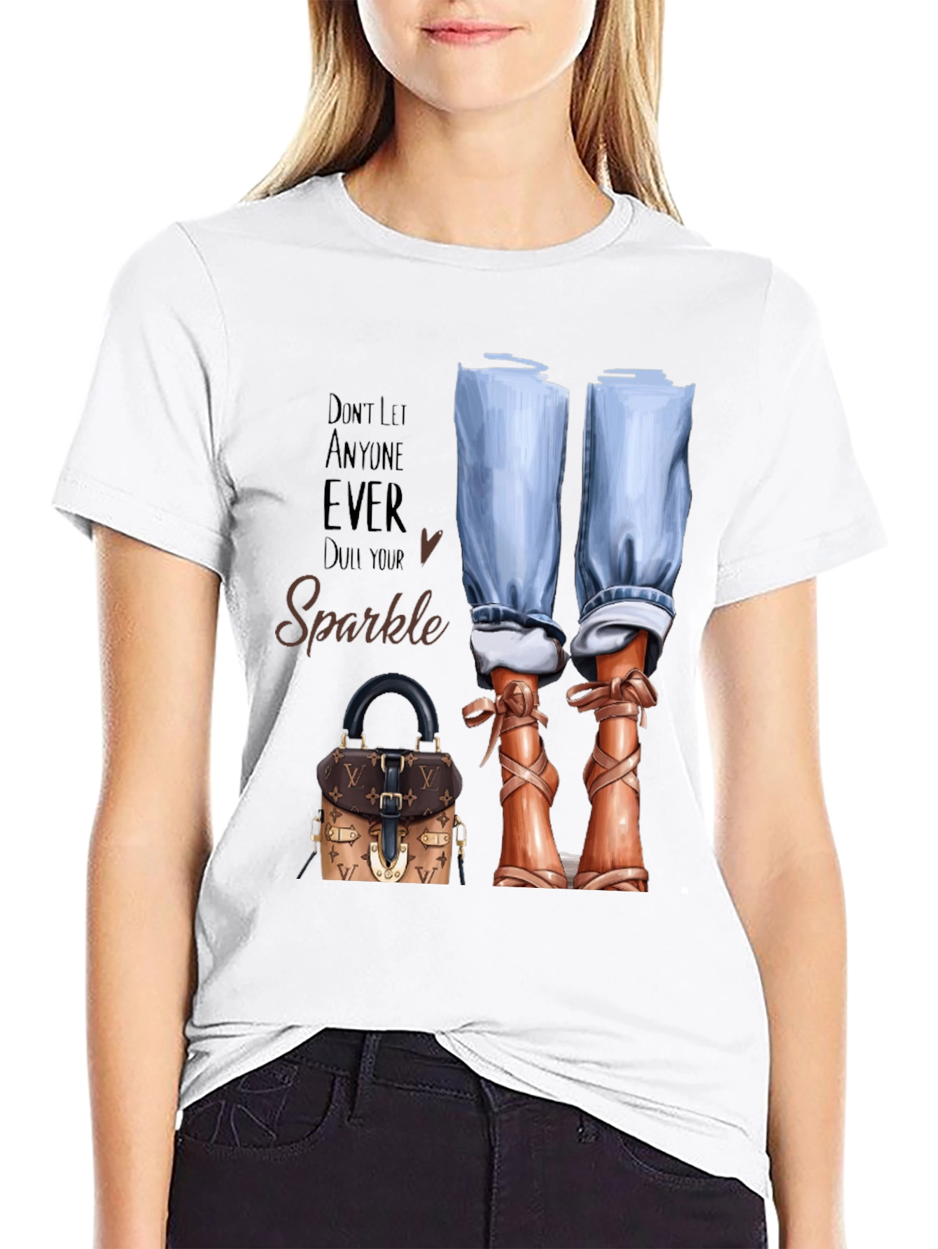 Sparkle Graphic Tee