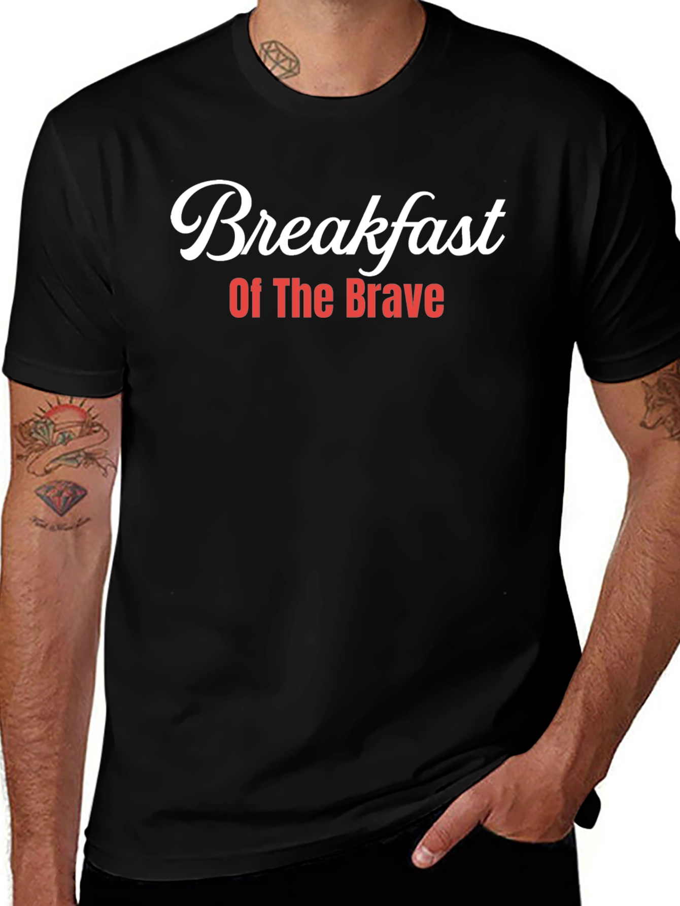 Breakfast of The Brave Graphic T-Shirt