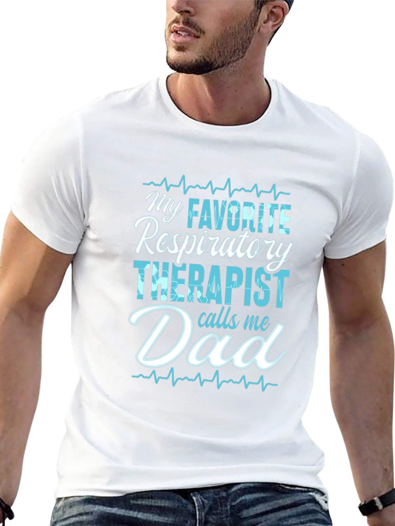 Respiratory Therapist Dad T-Shirt