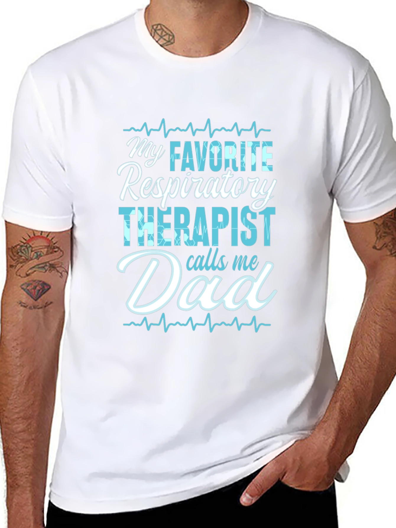 Respiratory Therapist Dad T-Shirt