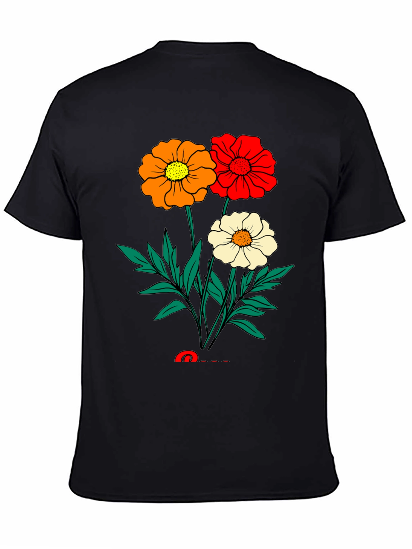 Floral Graphic Print T-Shirt