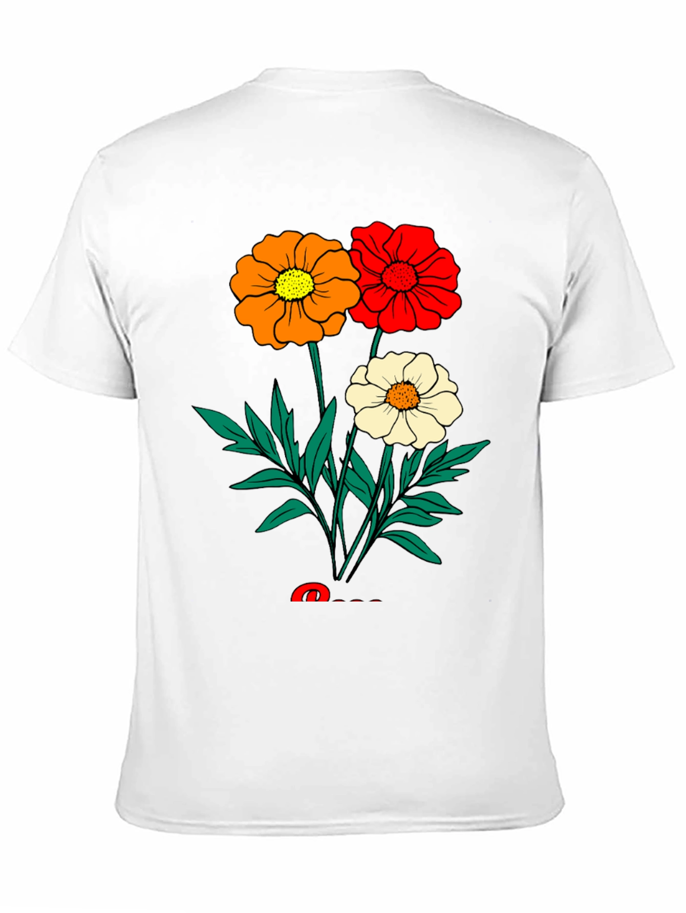 Floral Graphic Print T-Shirt