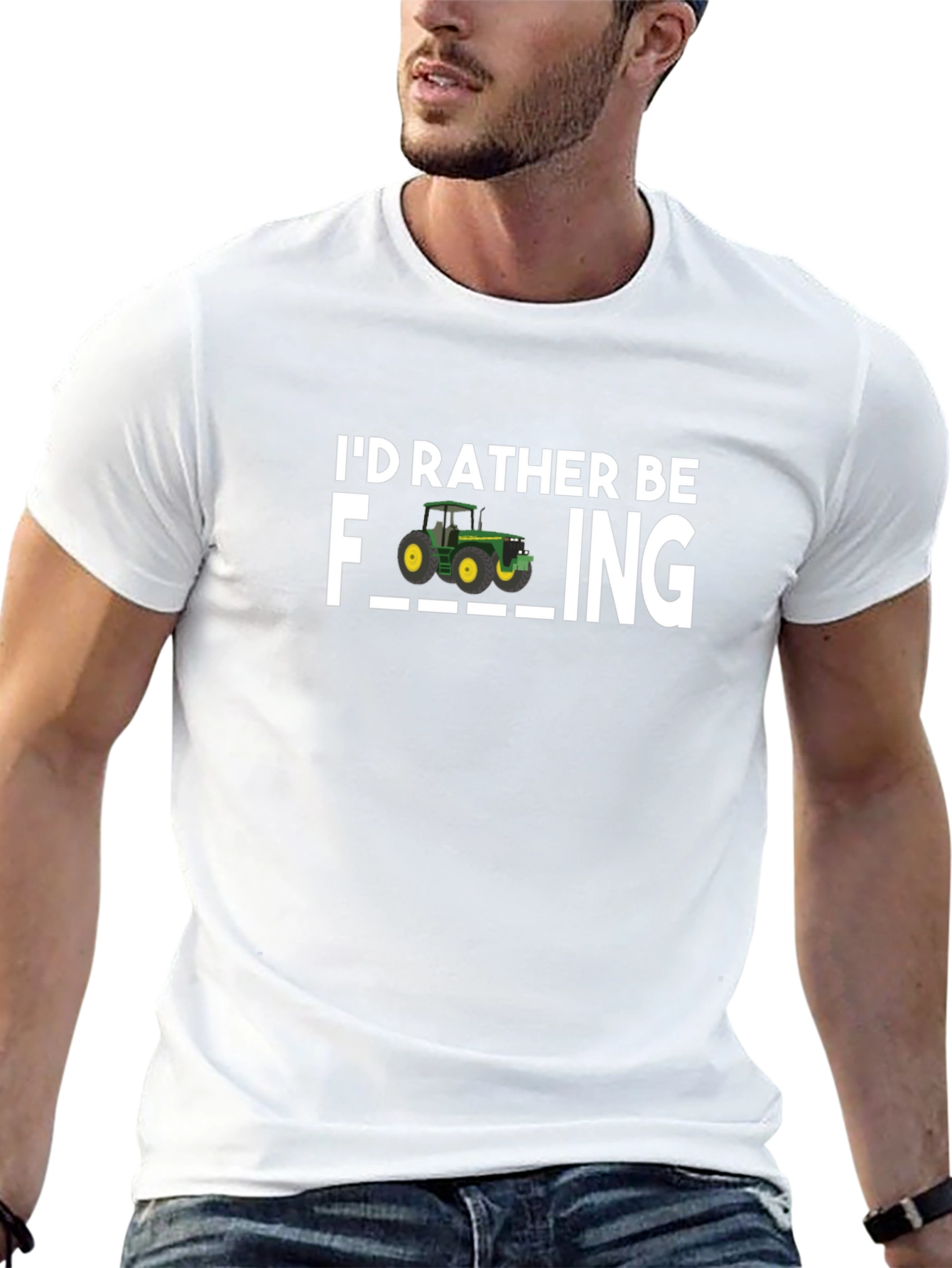 Id Rather Be Farming T-Shirt