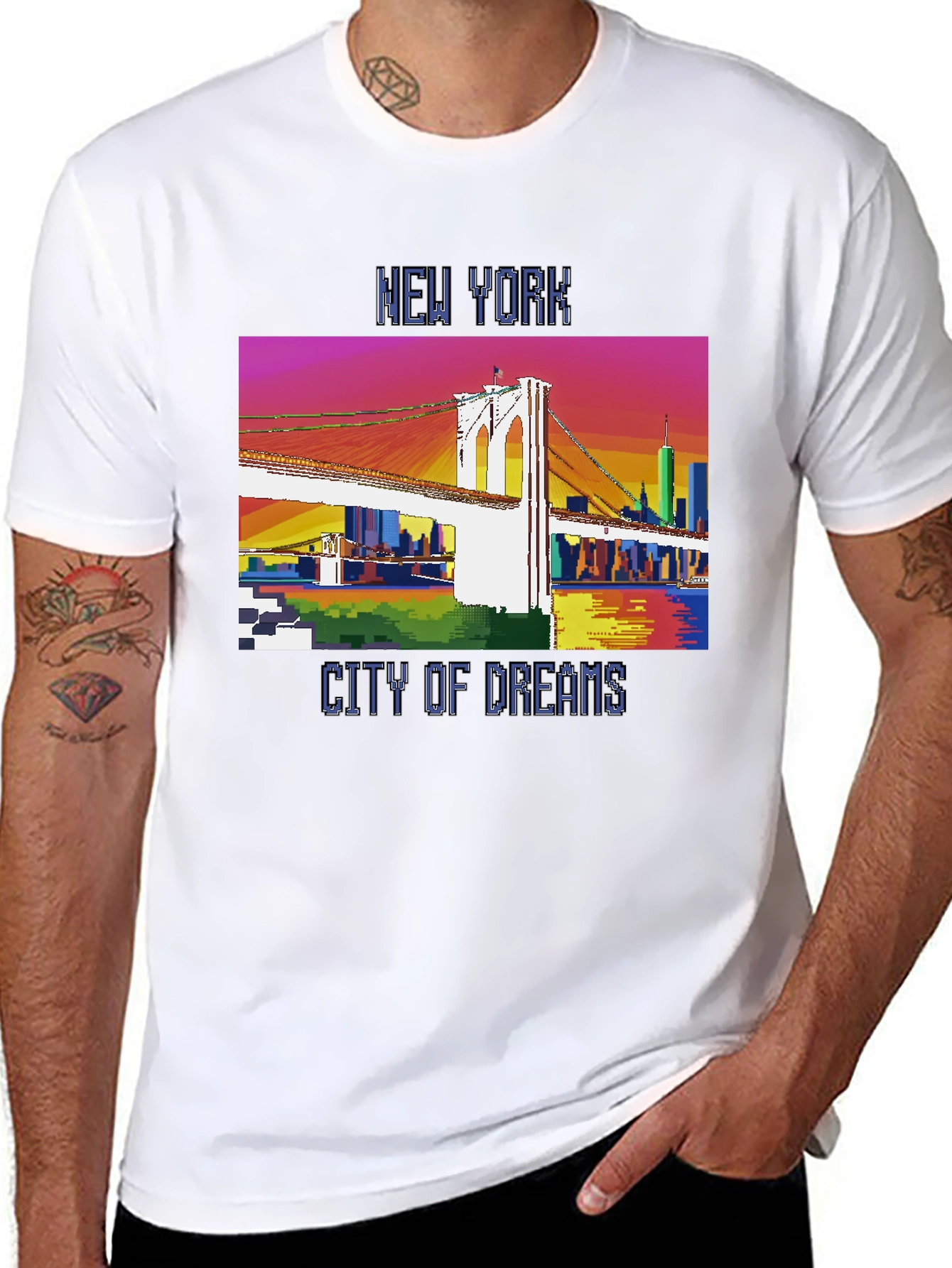 New York City of Dreams Graphic T-Shirt