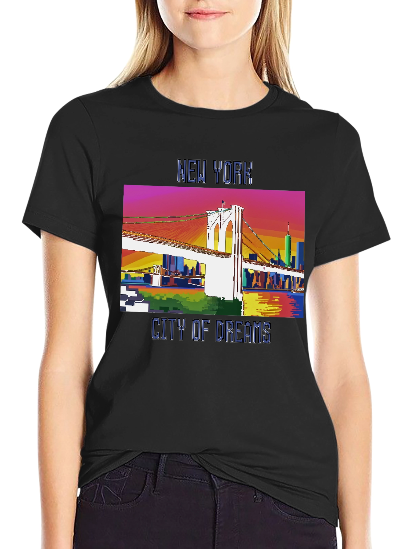 New York City of Dreams Graphic T-Shirt