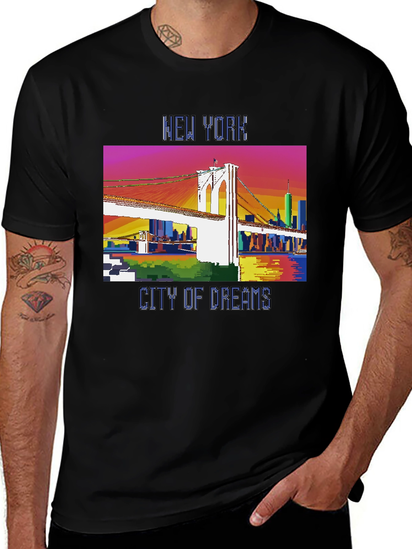 New York City of Dreams Graphic T-Shirt