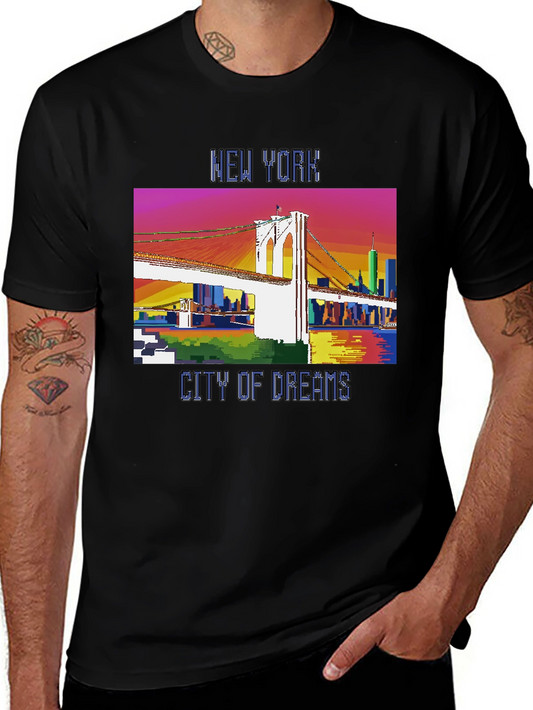 New York City of Dreams Graphic T-Shirt