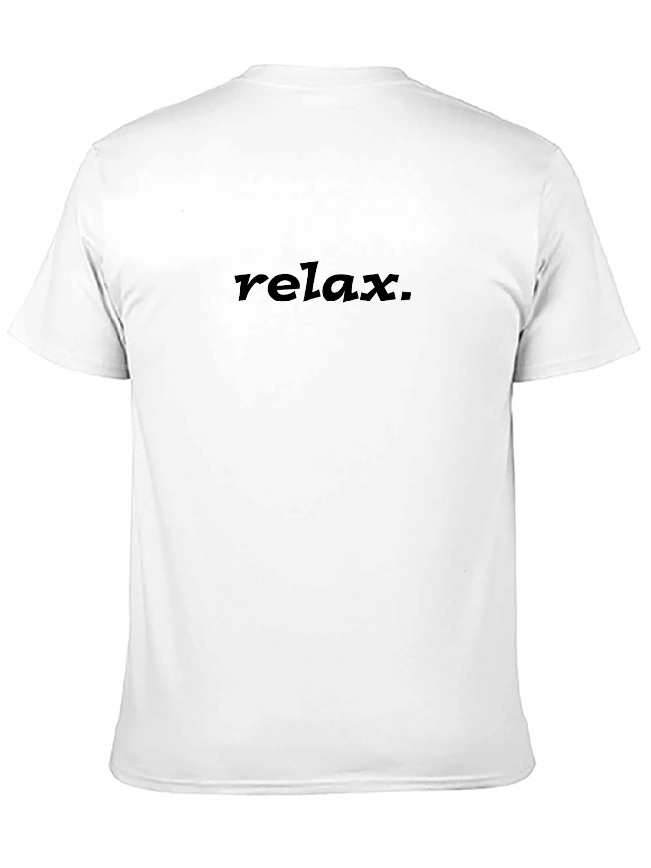 Relax Black T-Shirt - Menswear