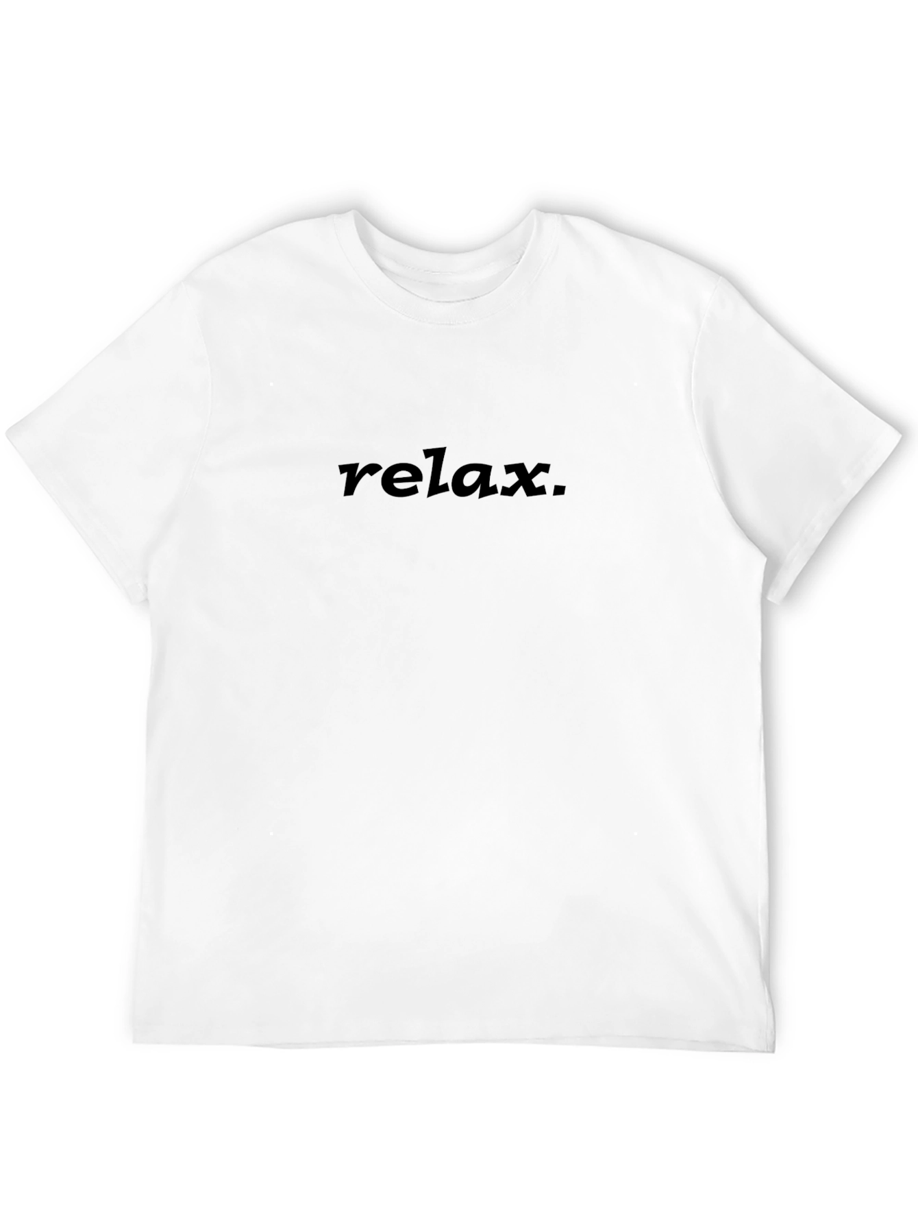 Relax Black T-Shirt - Menswear