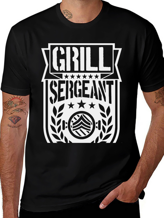 Grill Sergeant T-Shirt - BBQ Master Apparel