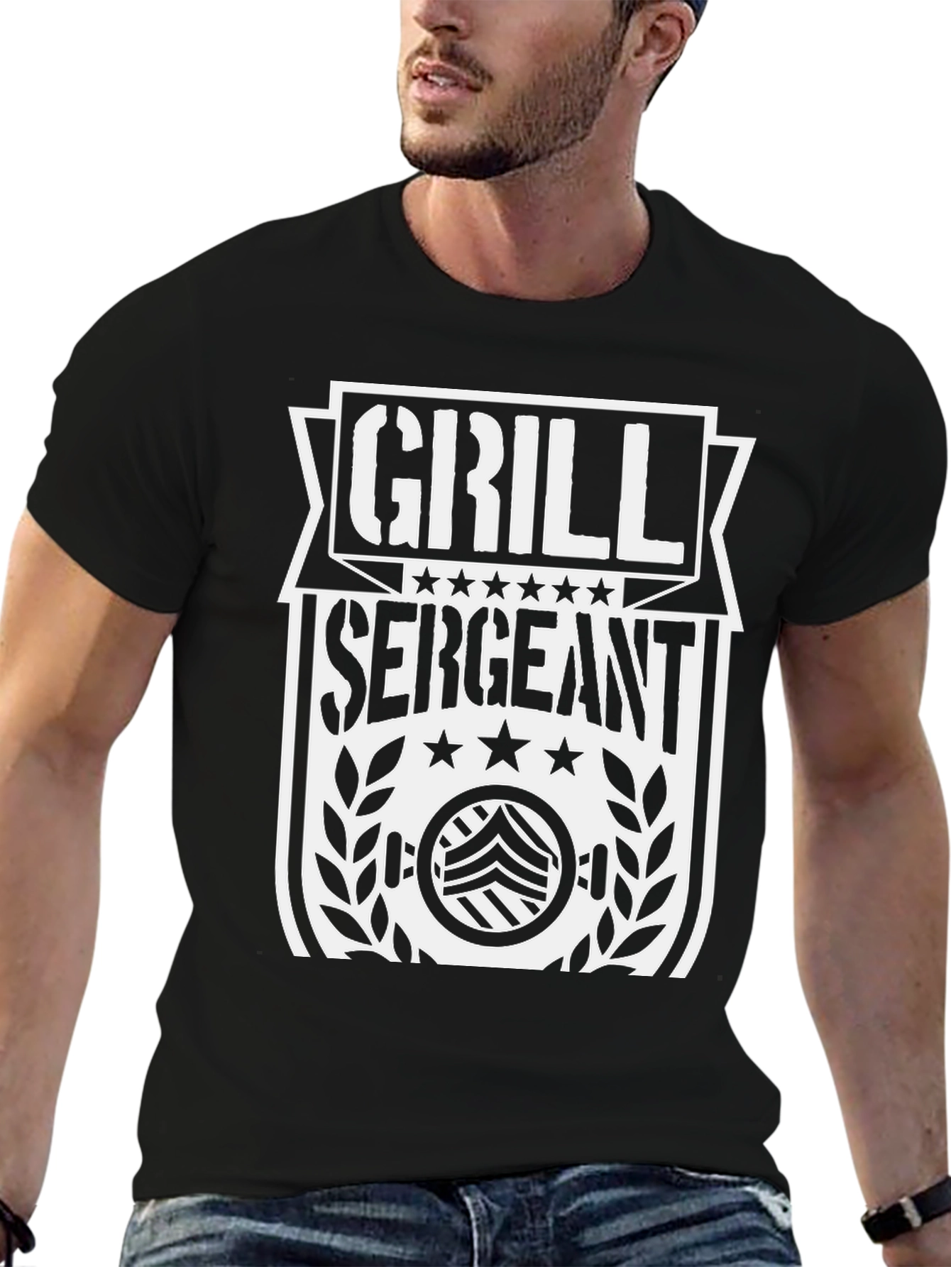Grill Sergeant T-Shirt - BBQ Master Apparel