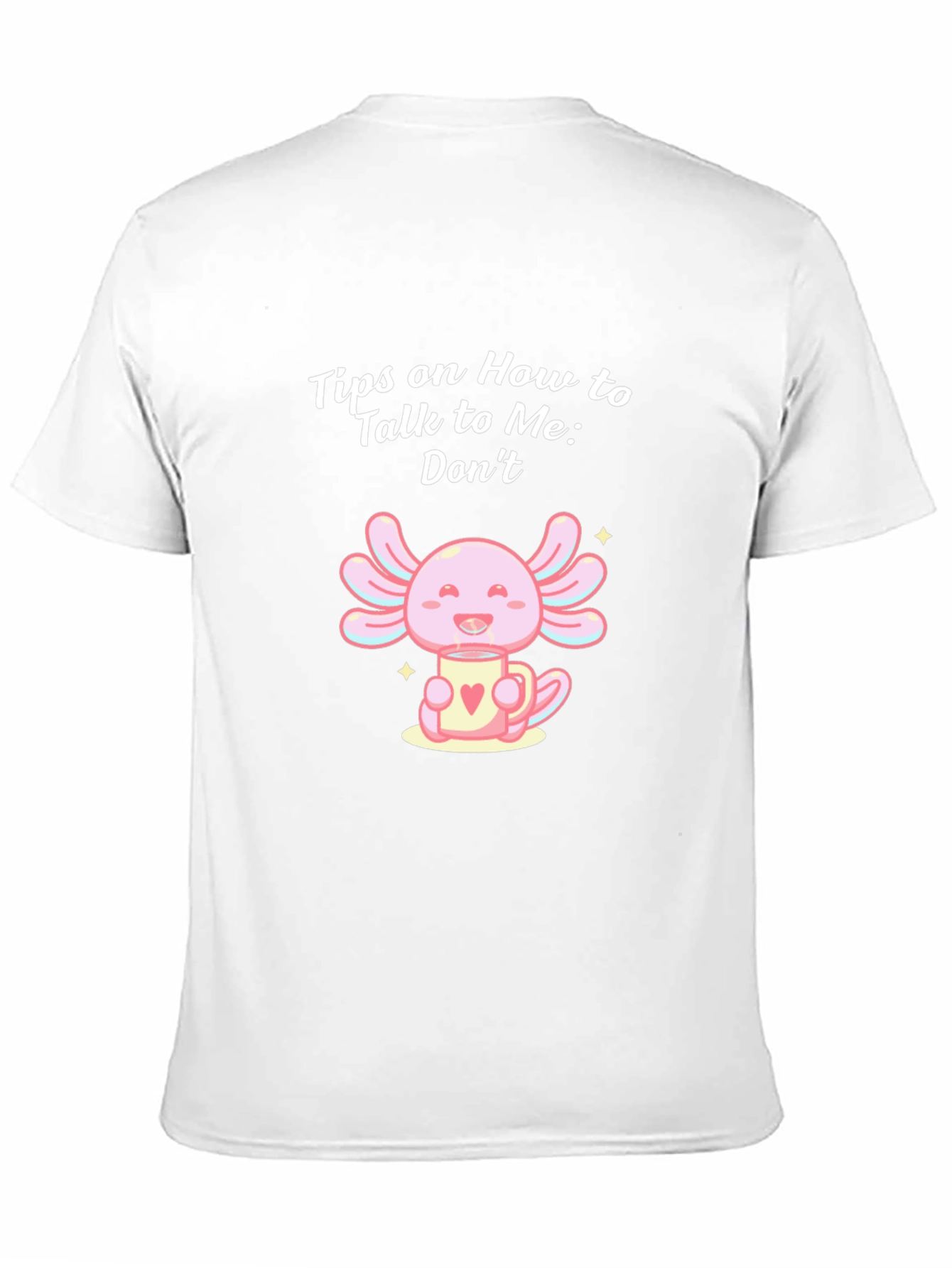 Axolotl Tea T-Shirt - Introvert Humor Tee