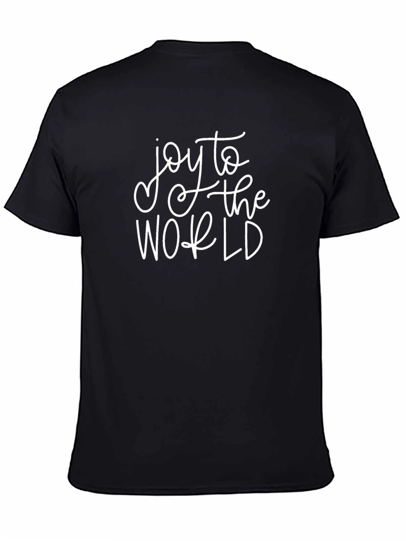 Joy to the World Black Graphic Tee
