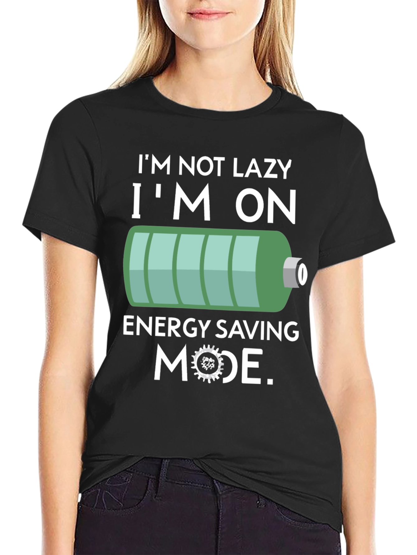 Funny Energy Saving Mode T-Shirt