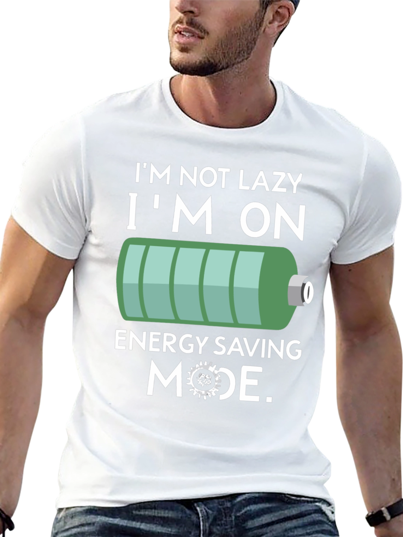 Funny Energy Saving Mode T-Shirt