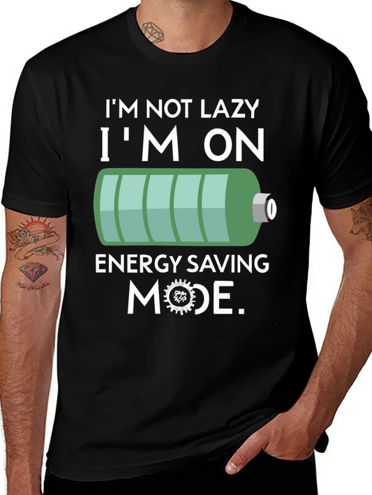 Funny Energy Saving Mode T-Shirt