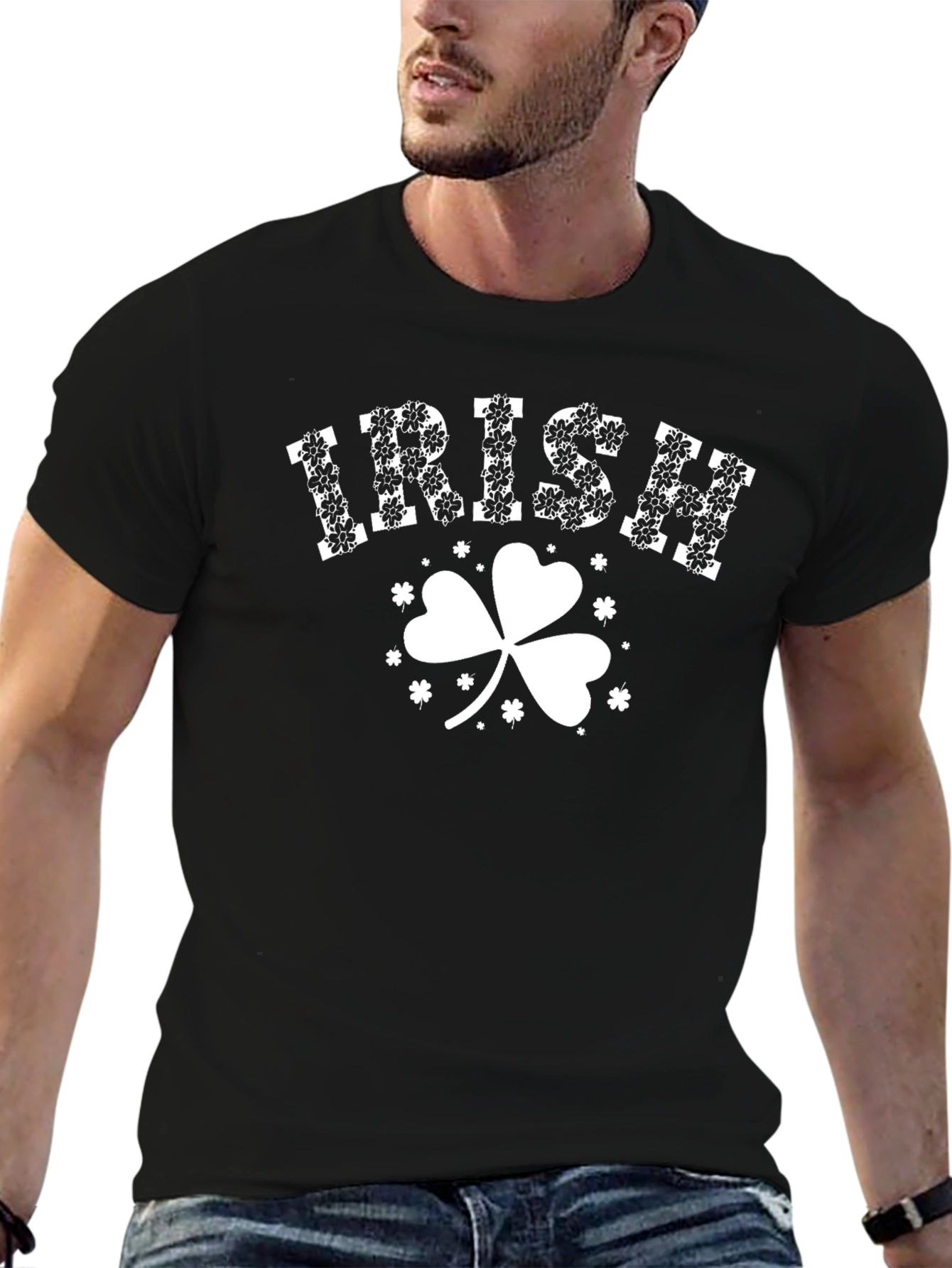 Irish Shamrock Graphic T-Shirt