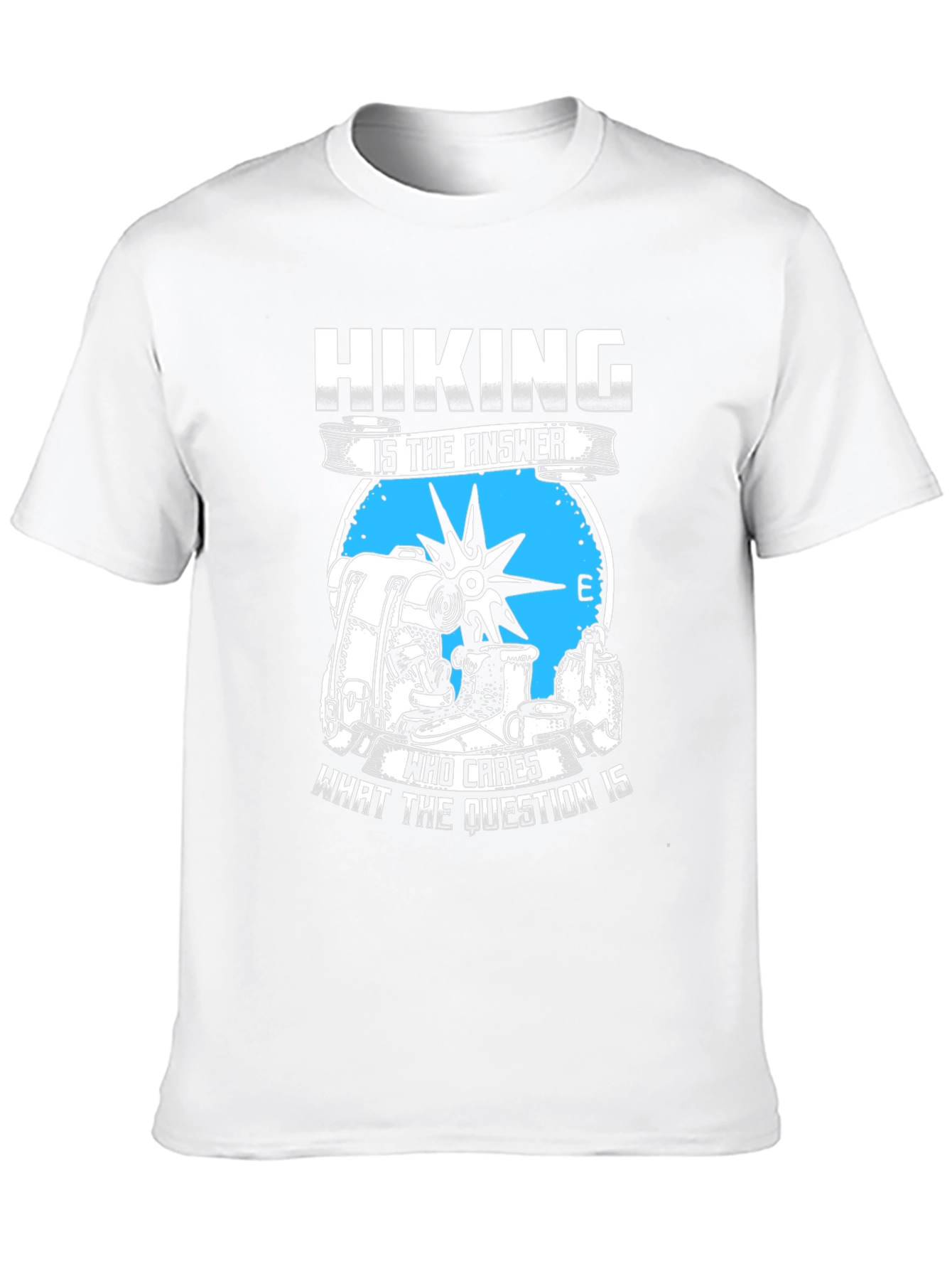 Hiking Is The Answer T-Shirt - Adventure Tee