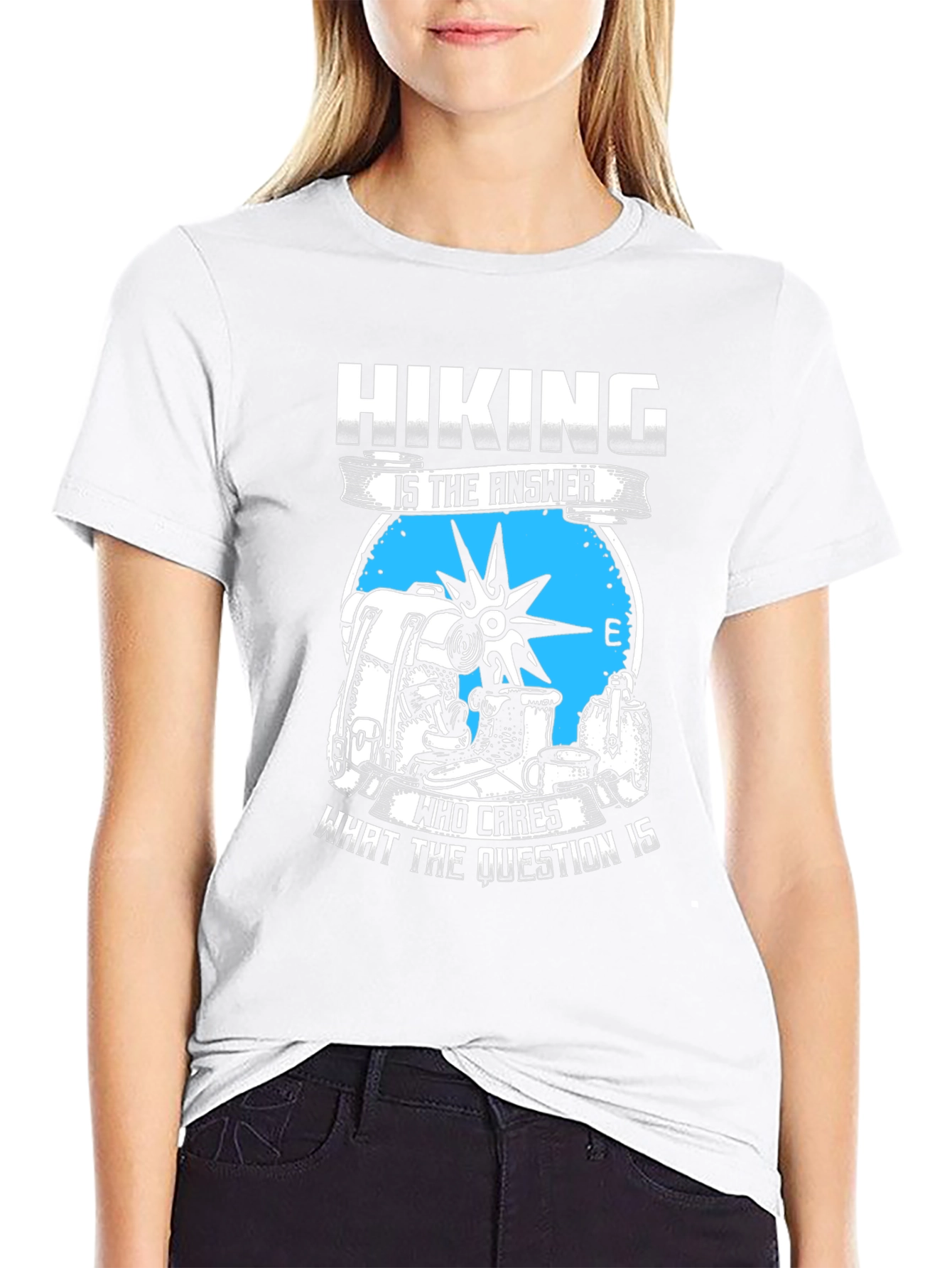 Hiking Is The Answer T-Shirt - Adventure Tee