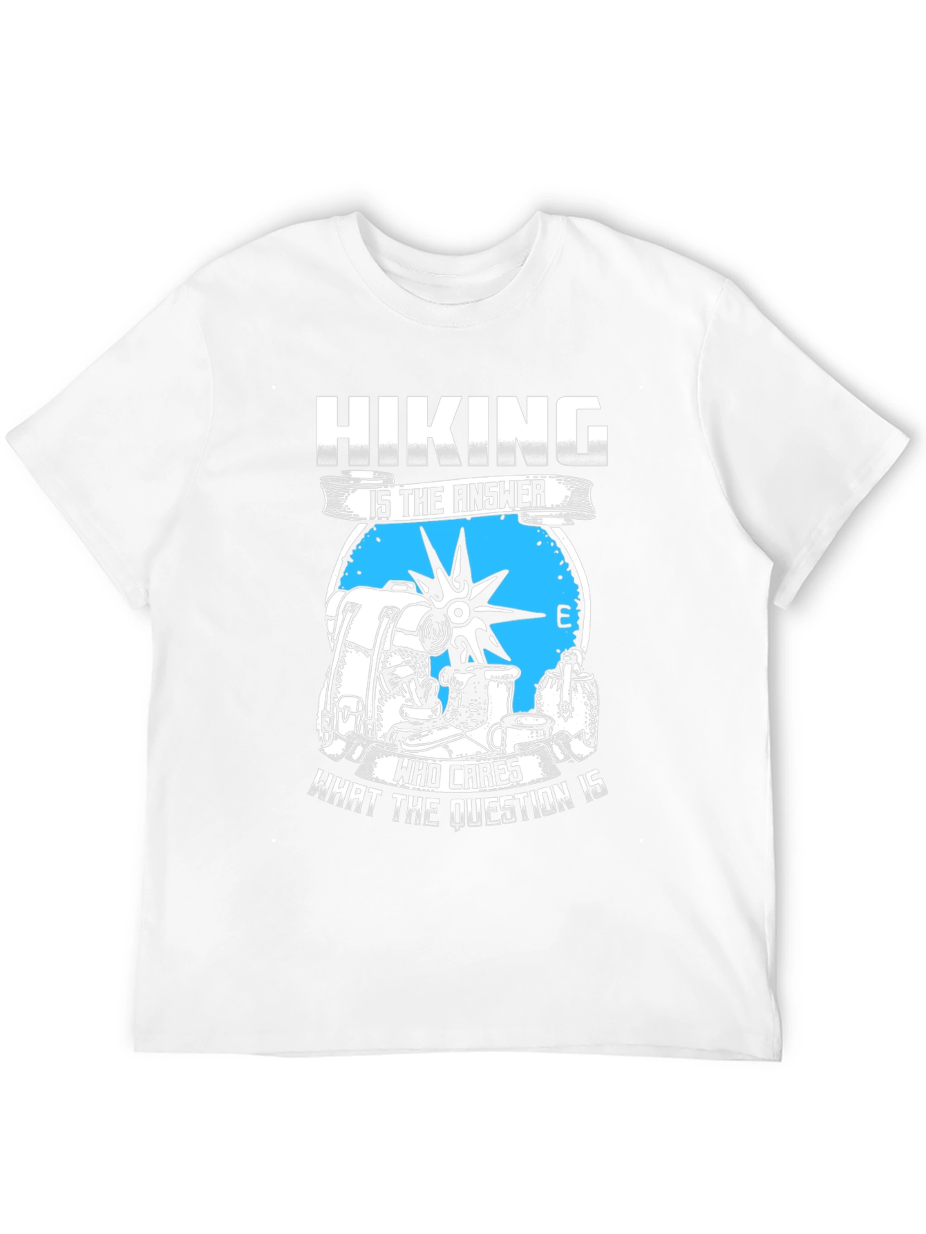 Hiking Is The Answer T-Shirt - Adventure Tee