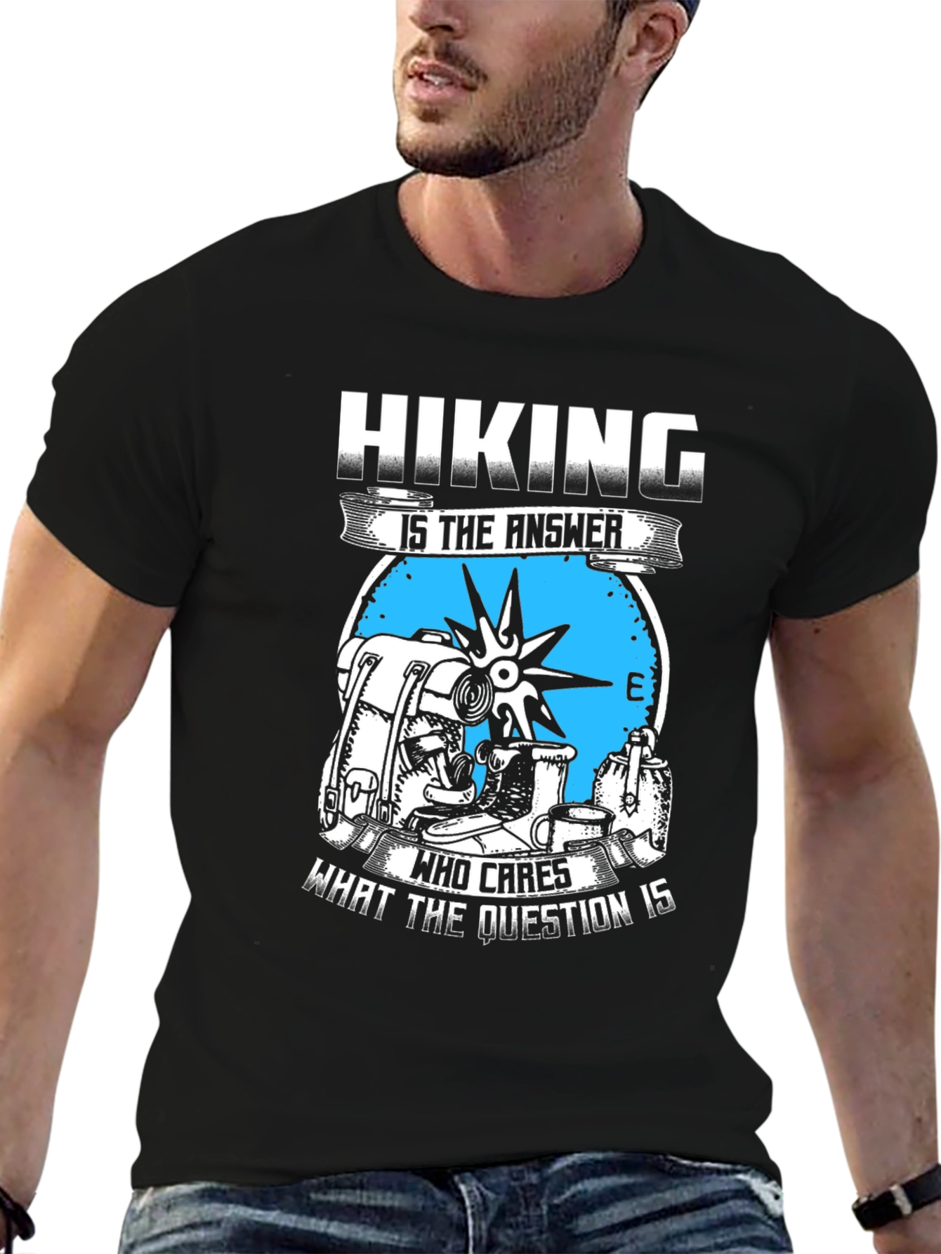 Hiking Is The Answer T-Shirt - Adventure Tee