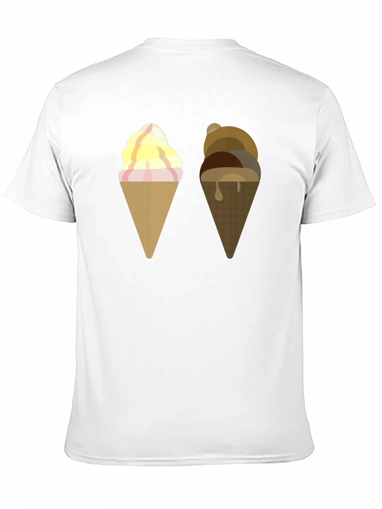 Ice Cream Cone Graphic T-Shirt