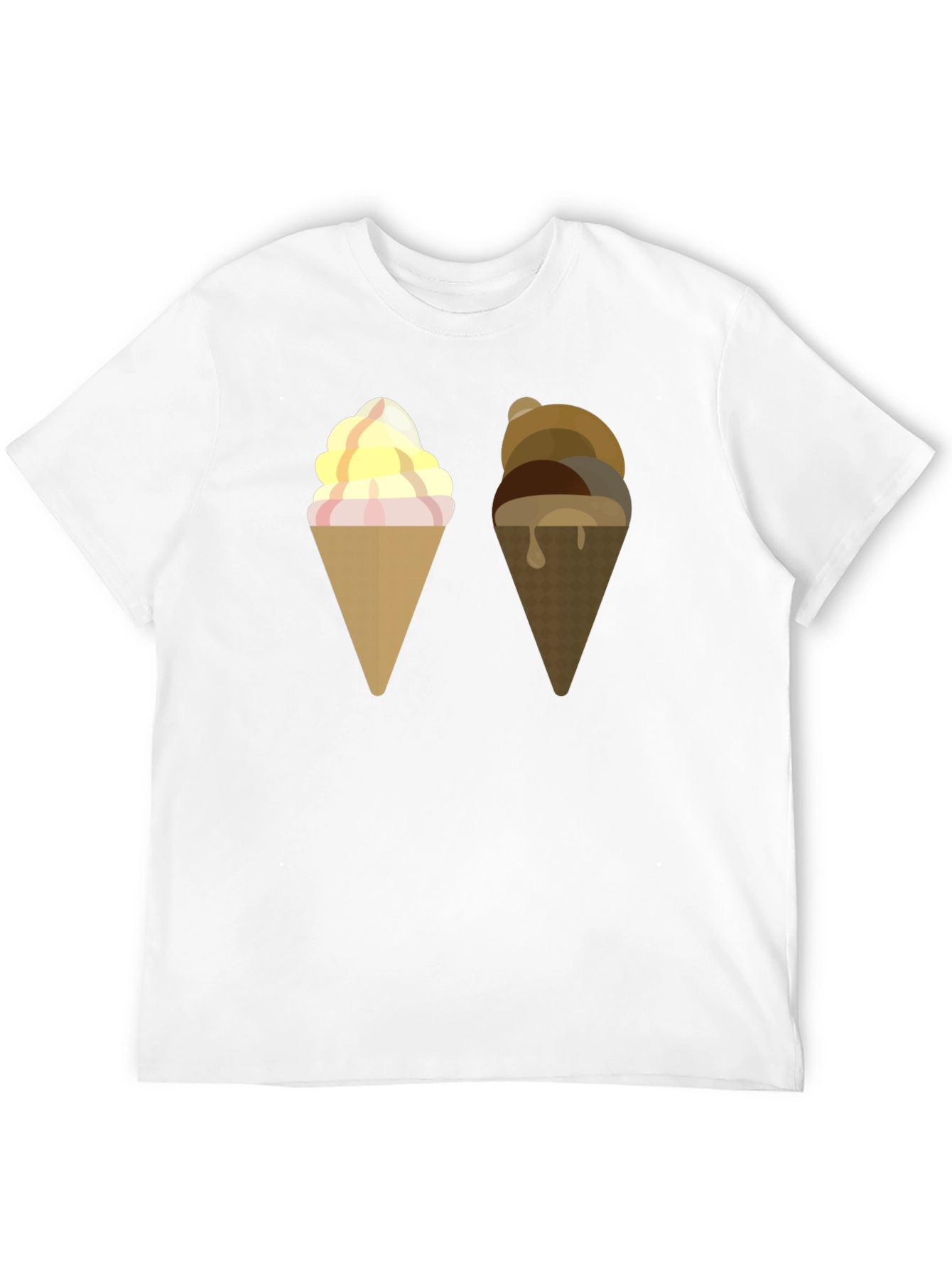 Ice Cream Cone Graphic T-Shirt