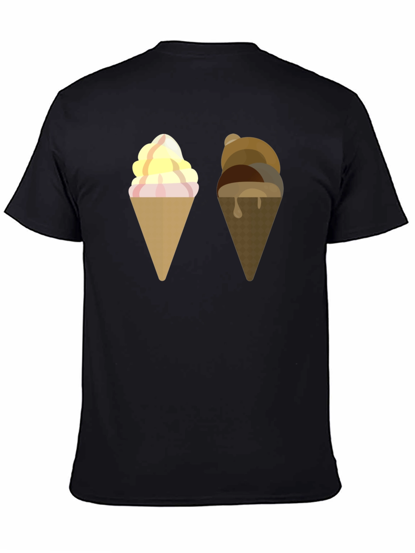Ice Cream Cone Graphic T-Shirt
