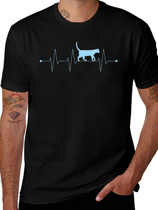 Cat Heartbeat T-Shirt